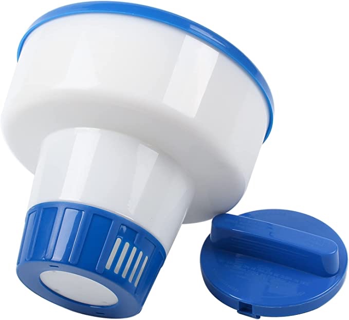 Swimming Pool Spa Chemical Dispenser Floating Tablet Chlorine Automatic 