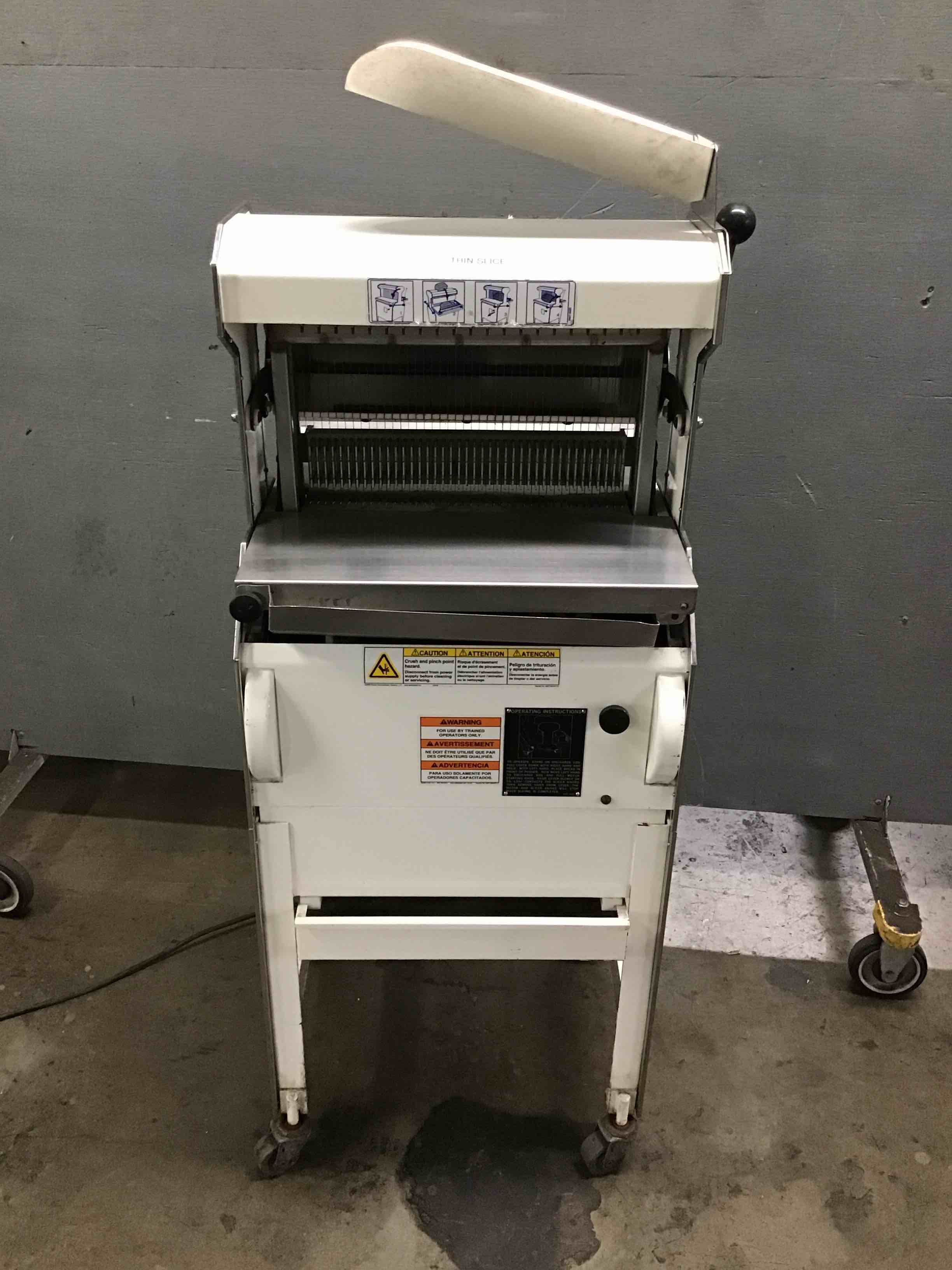 Oliver 1/2 Thickness Bread Slicer on Casters