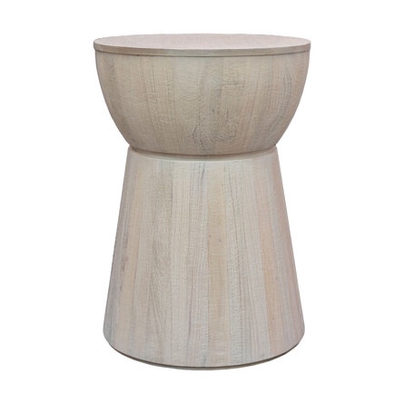 Dauntsey Round Drum End Table