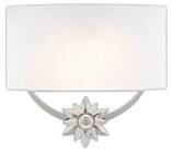 dayflower nickel wall sconce