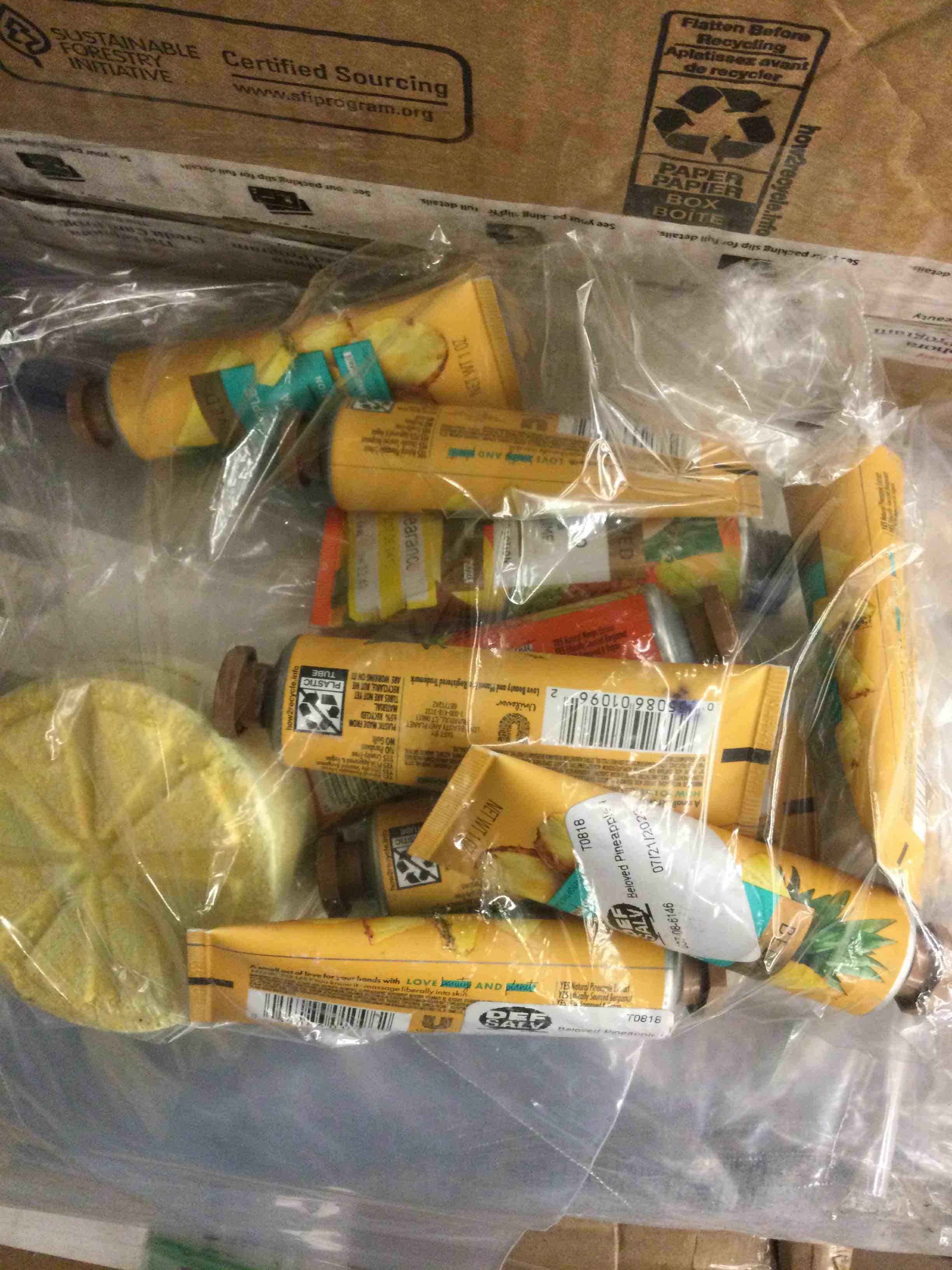 beloved pineapple&papaya hand lotion