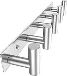 sagmoc 5 hook towel rack