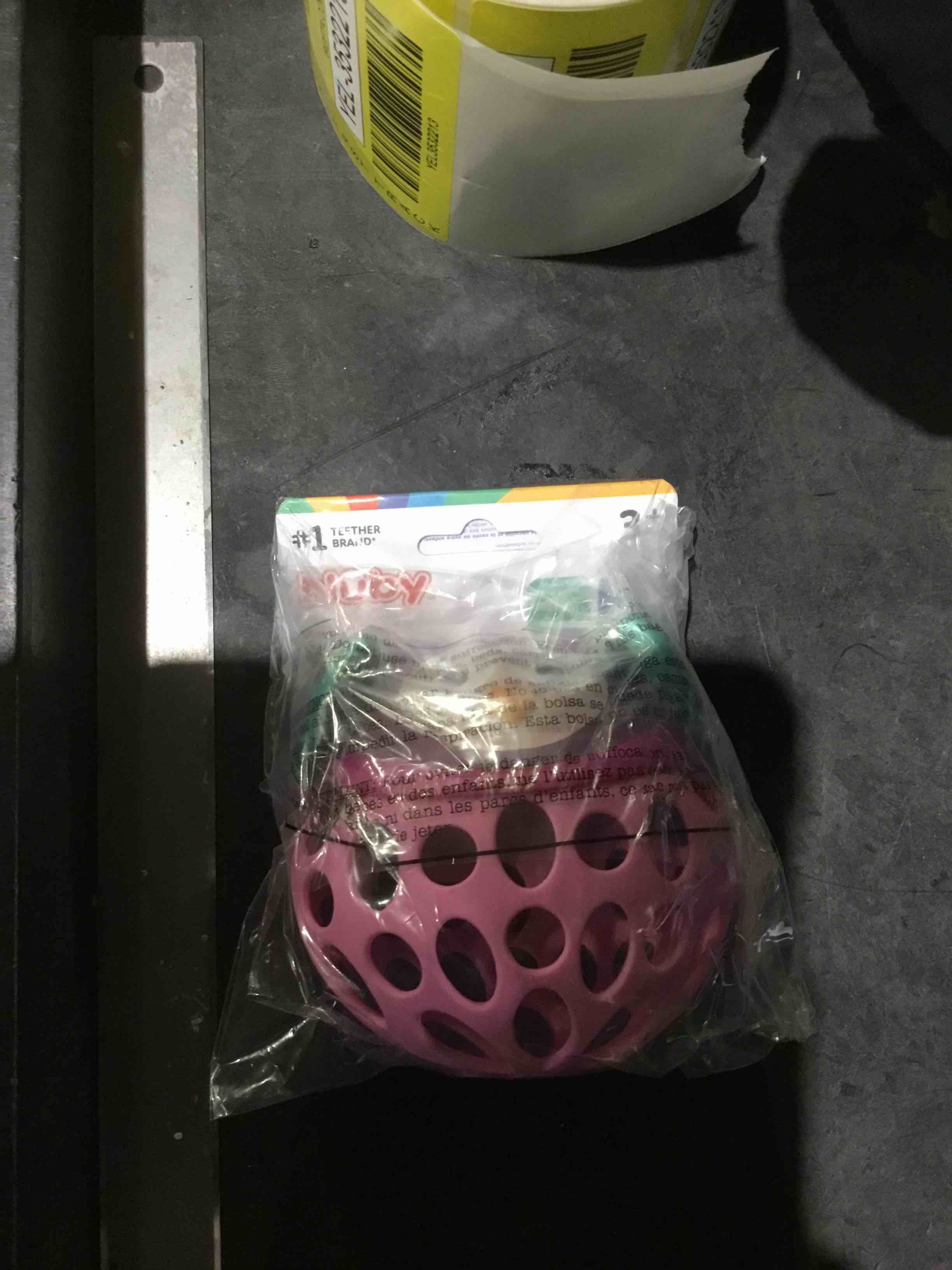 Condition photo showing New/Like New for nuby silly shaker rattle toy owl 