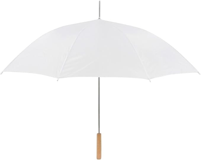 Wedding Umbrella - Manual Open - 10 Pack (White)