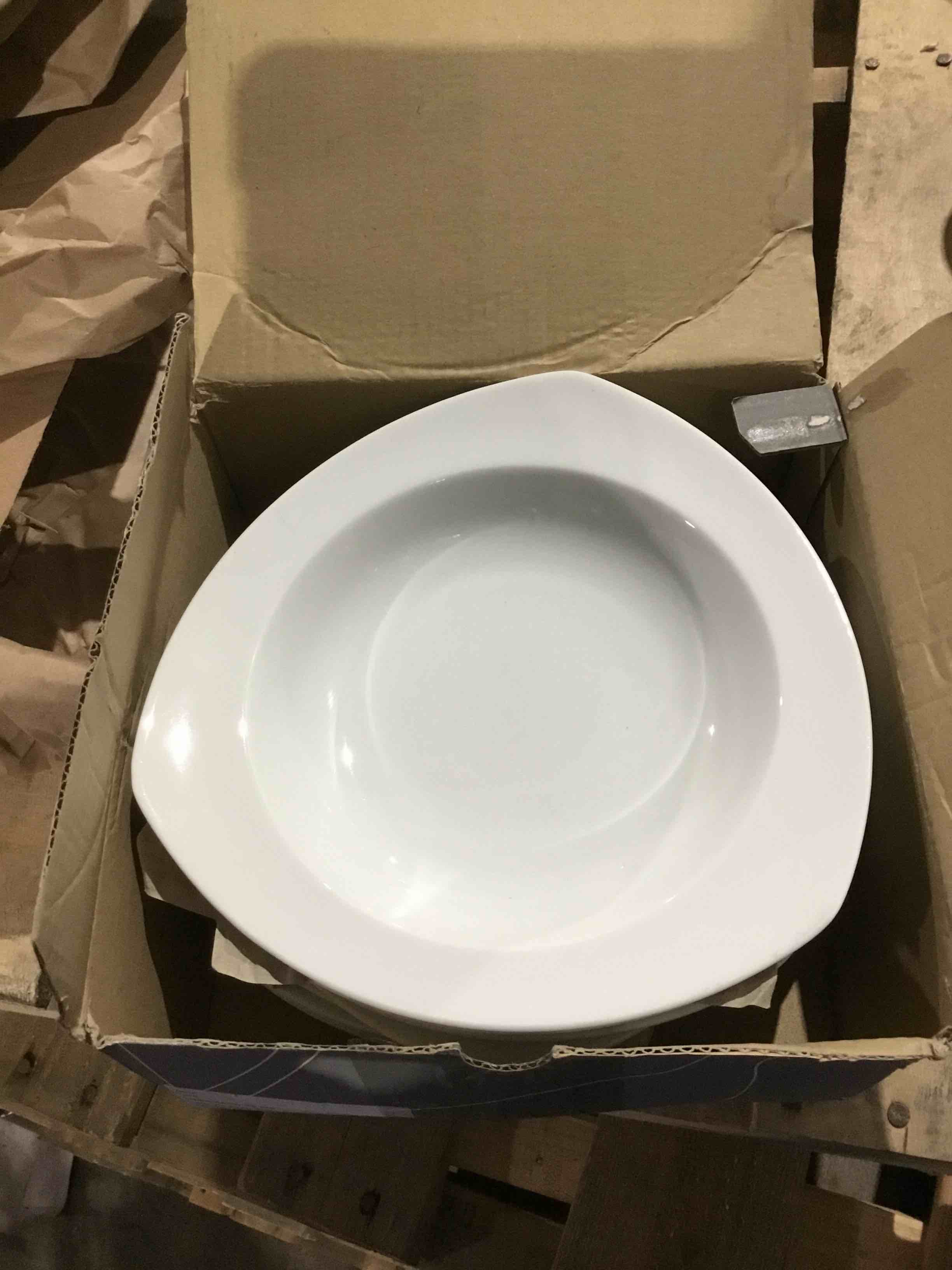 Condition photo showing Good Condition for Thomas Vario Pure Soup Plate Square 23 cm