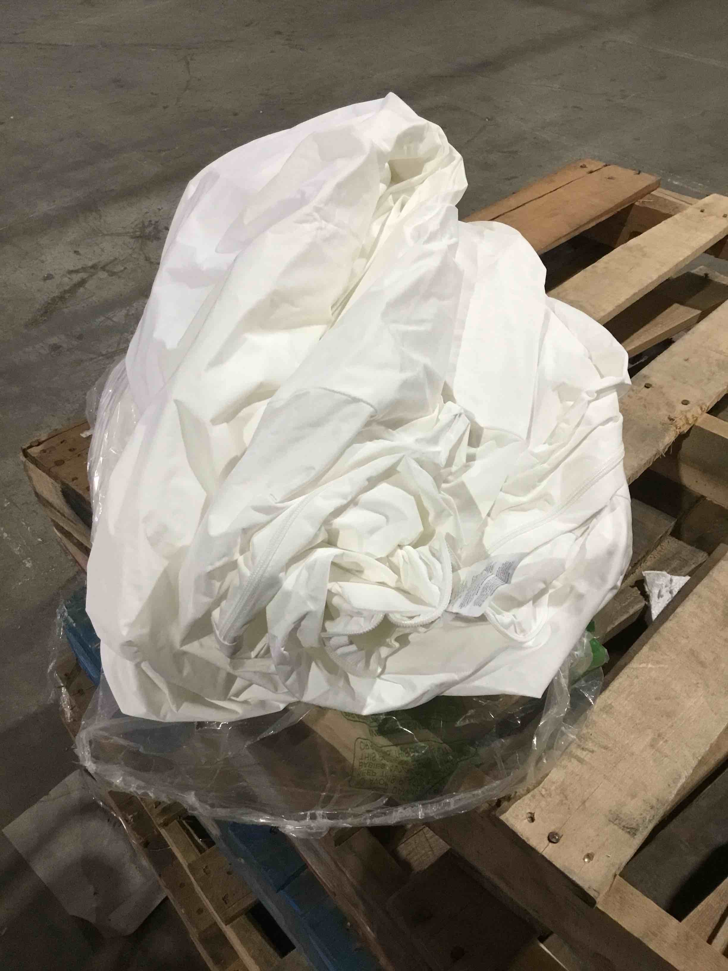 Condition photo showing As Is for Utopia Bedding Mattress Protector Zippered King Size (Pack of 2), 100% Waterproof Bed Bug and Dust Mite Proof Mattress Encasement, Absorbent 6 Sided Mattress Cover