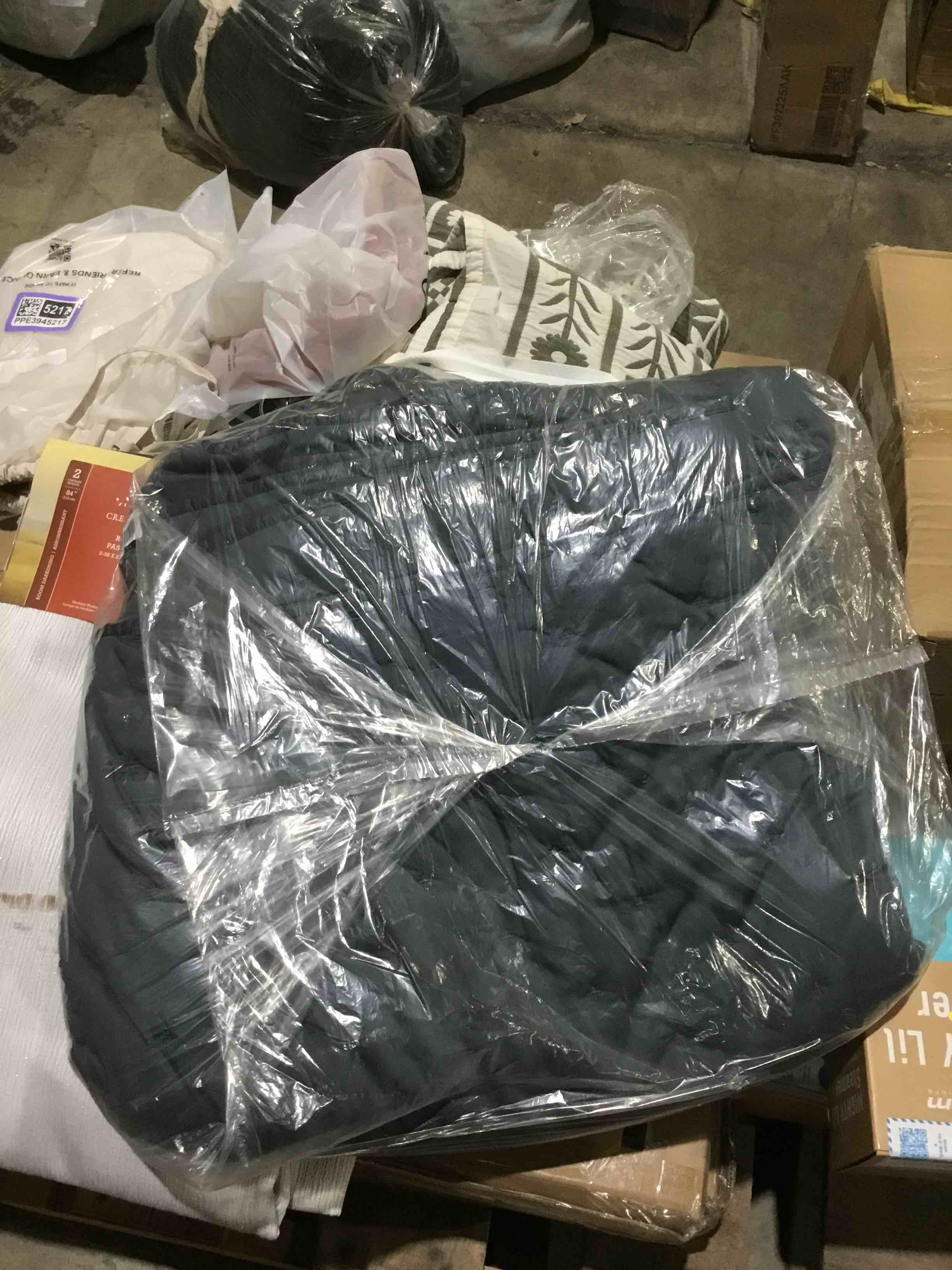 Condition photo showing As Is for Bamboo Dream Quilt Set, Nightfall, Full/Queen