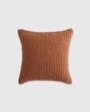 cotton slub pillow cover terracotta, 20x20