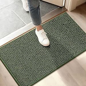 Dirt Trapper Door Mat, green 