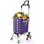 color Folding Swivel Wheel Grocery Utility Carts