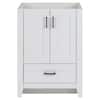 Home Decorators Collection Ridge 24 in. W x 21.6 in. D x 34 in. H Bath Vanity Cabinet without Top in White