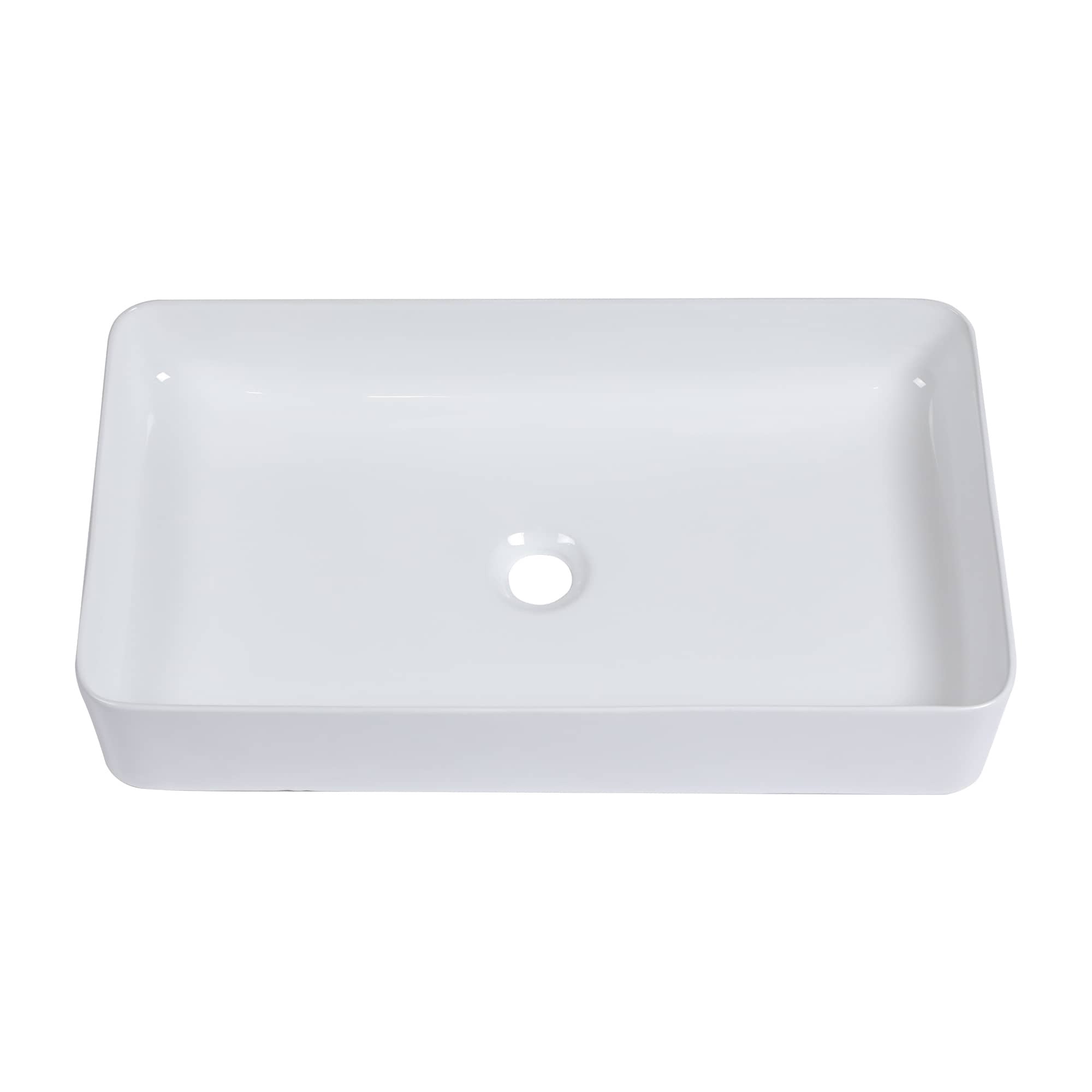 Vessel Sink Rectangle – Sarlai 24?x14? Modern Rectangular H-S010MP