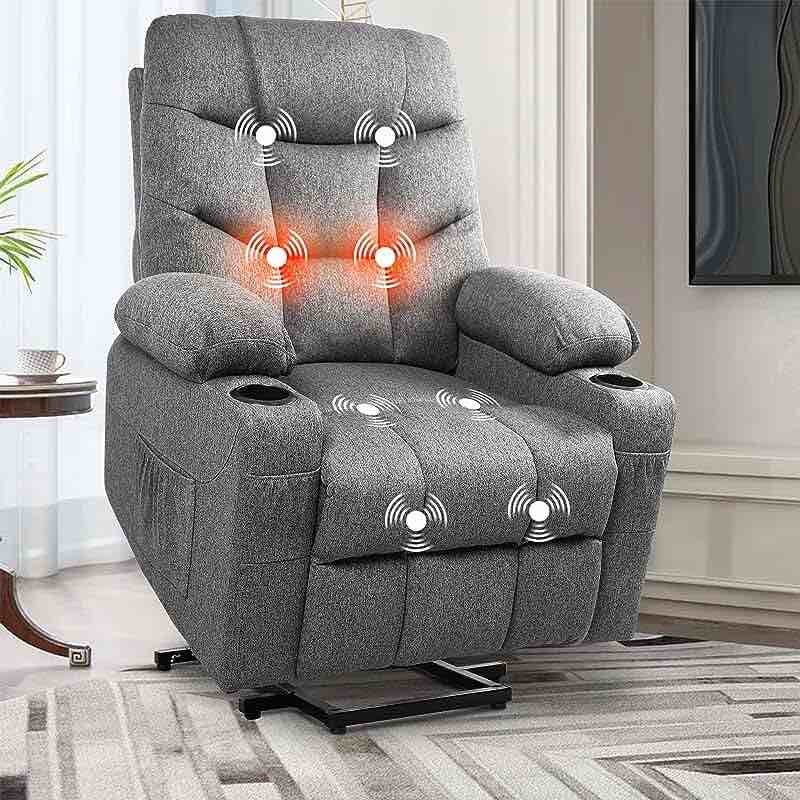 MASSAGE SOFA CHAIR PARTS 2HK8507MBR-B ( INCOMPLETE / DARK GREY )