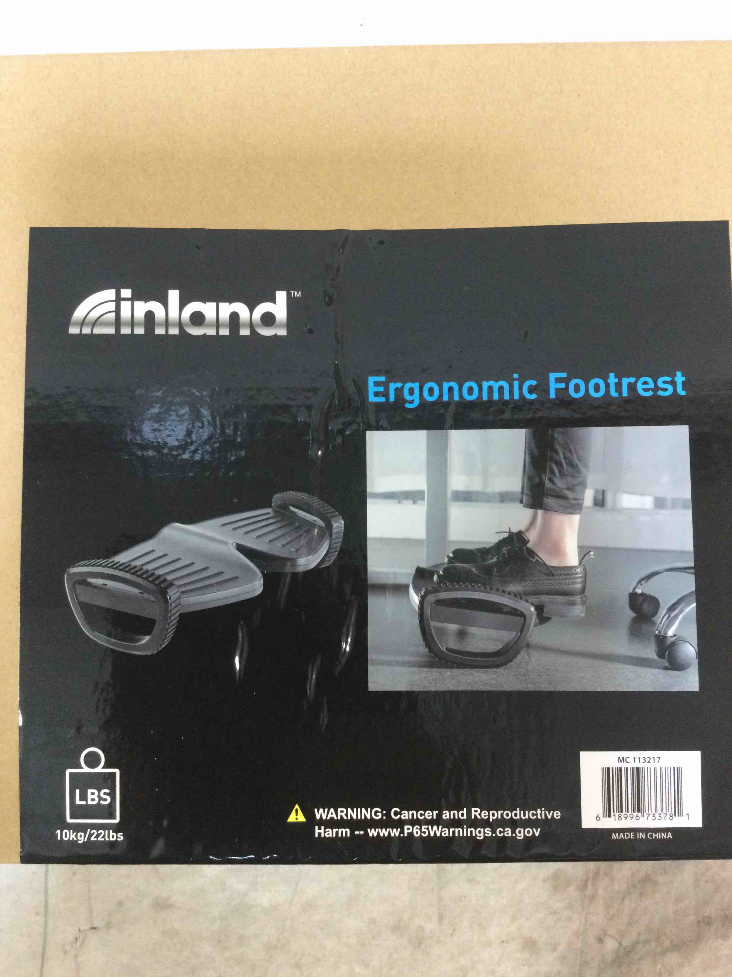 Inland Ergonomic Footrest 