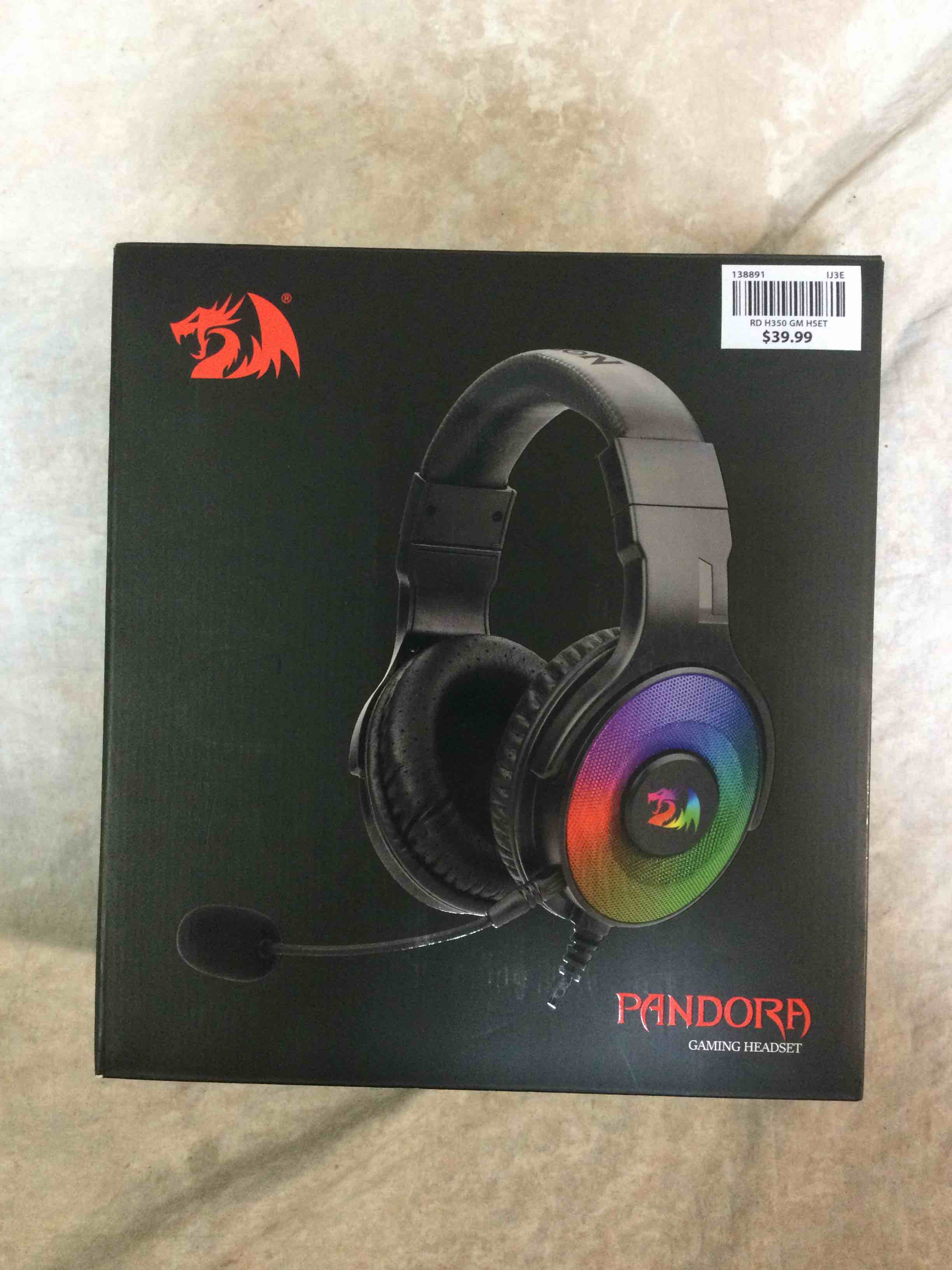Redragon Pandora Gaming Headset 
