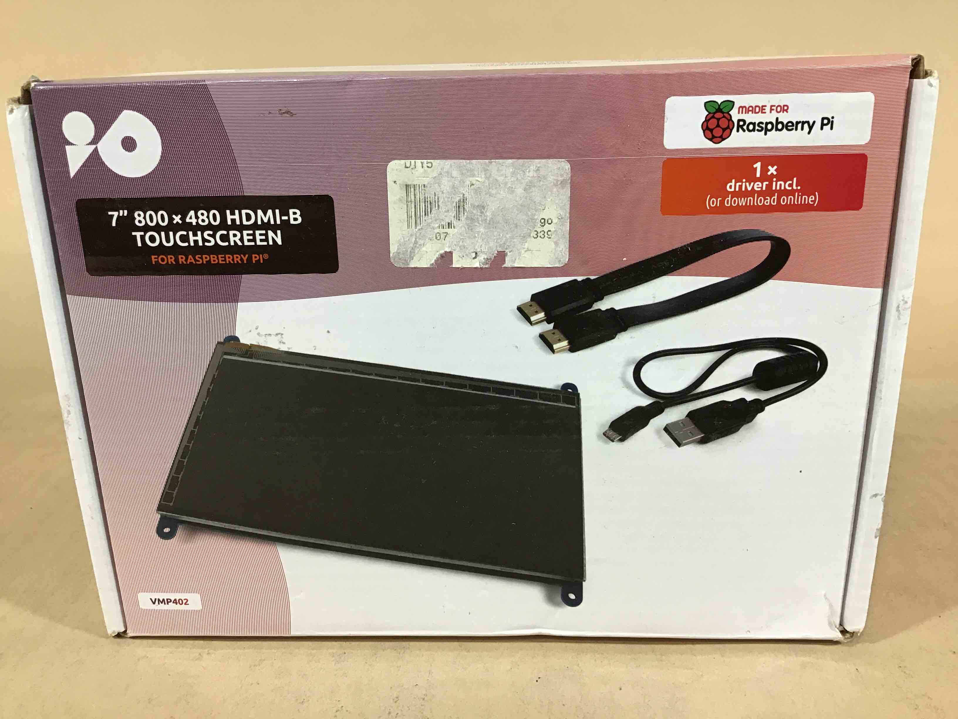 Raspberry Pi 7” TouchScreen