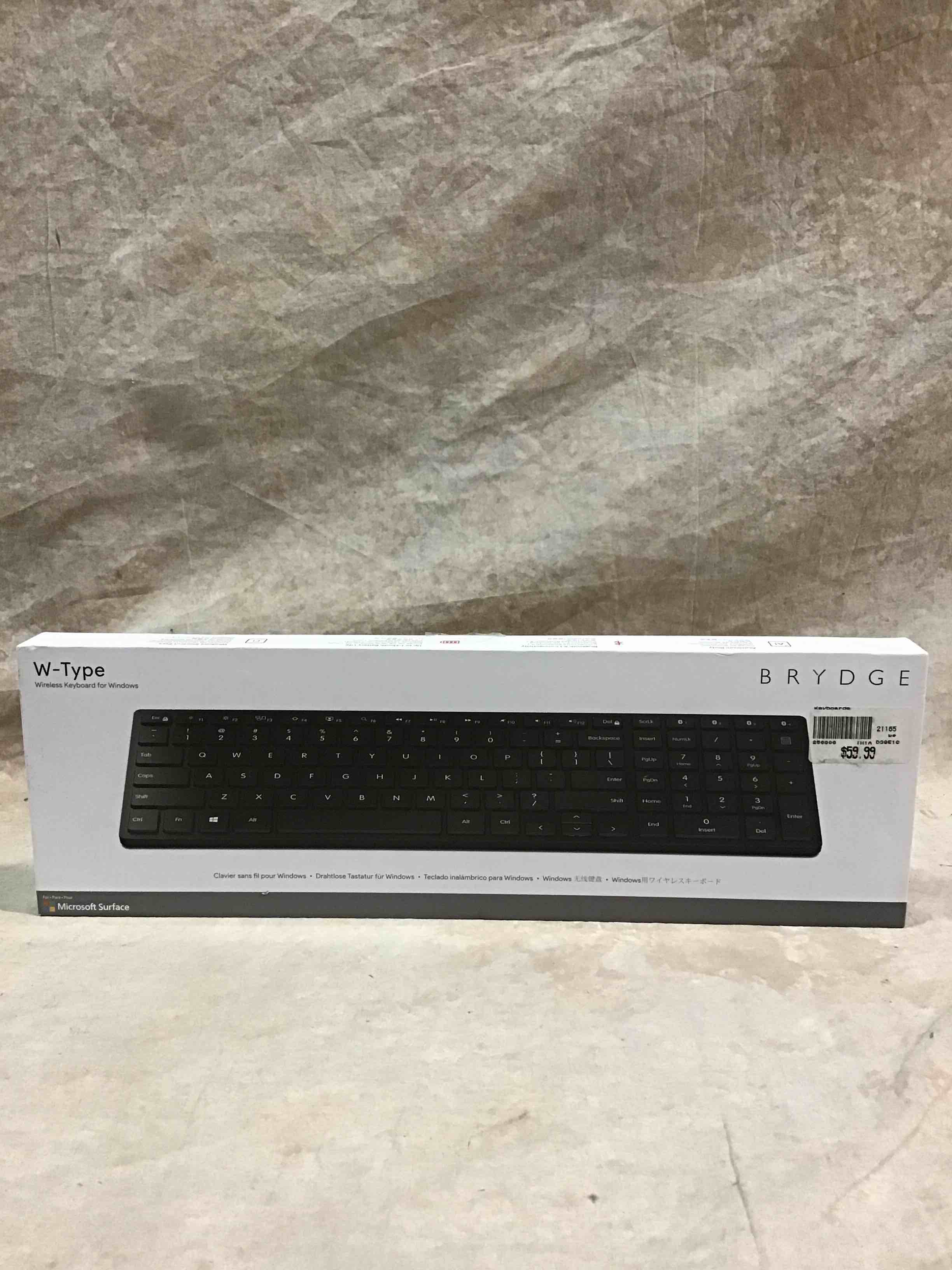 Brydge W-Type Wireless Keyboard 