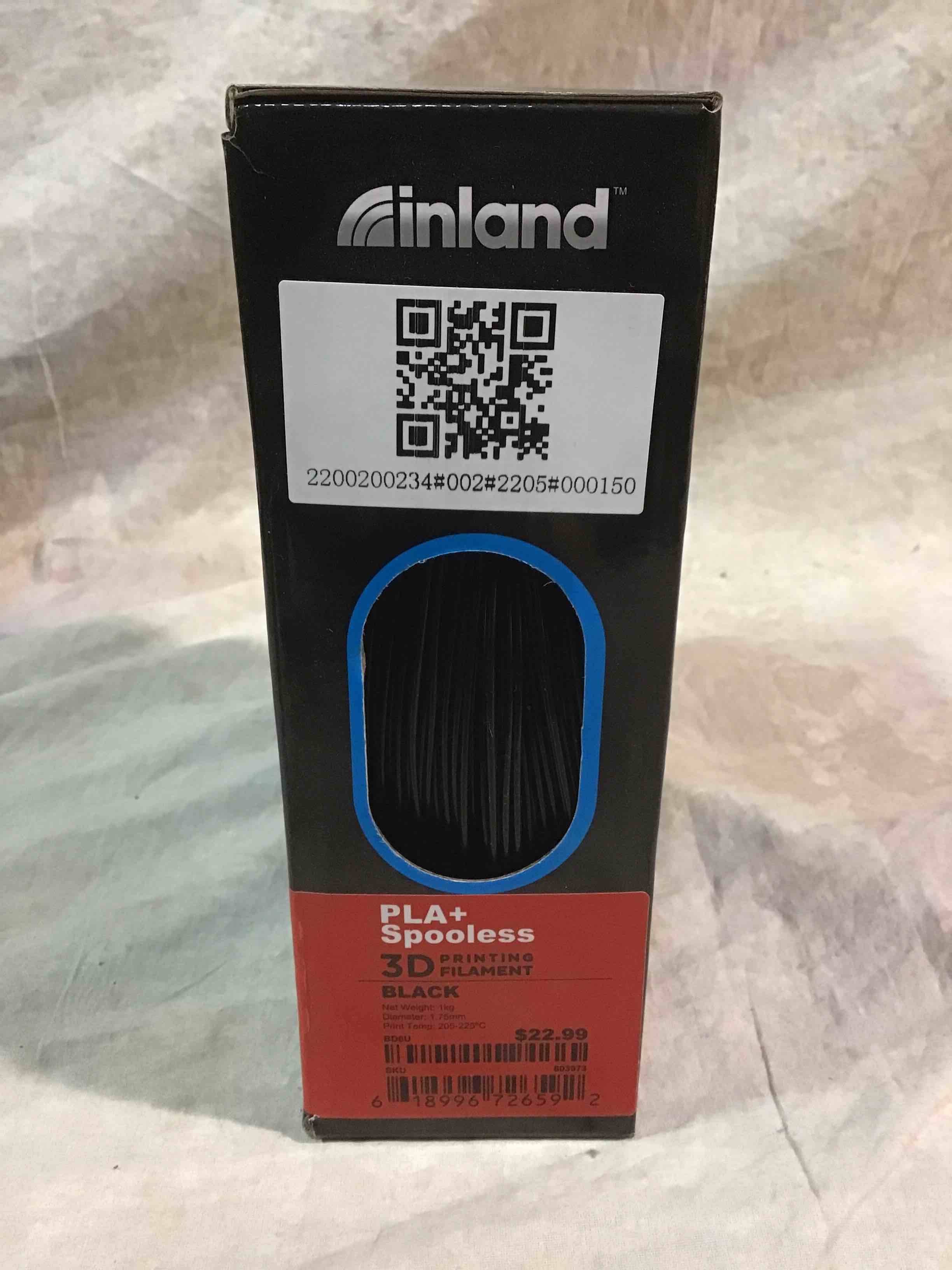 Inland PLA+ Spooless 3D Printing Filament