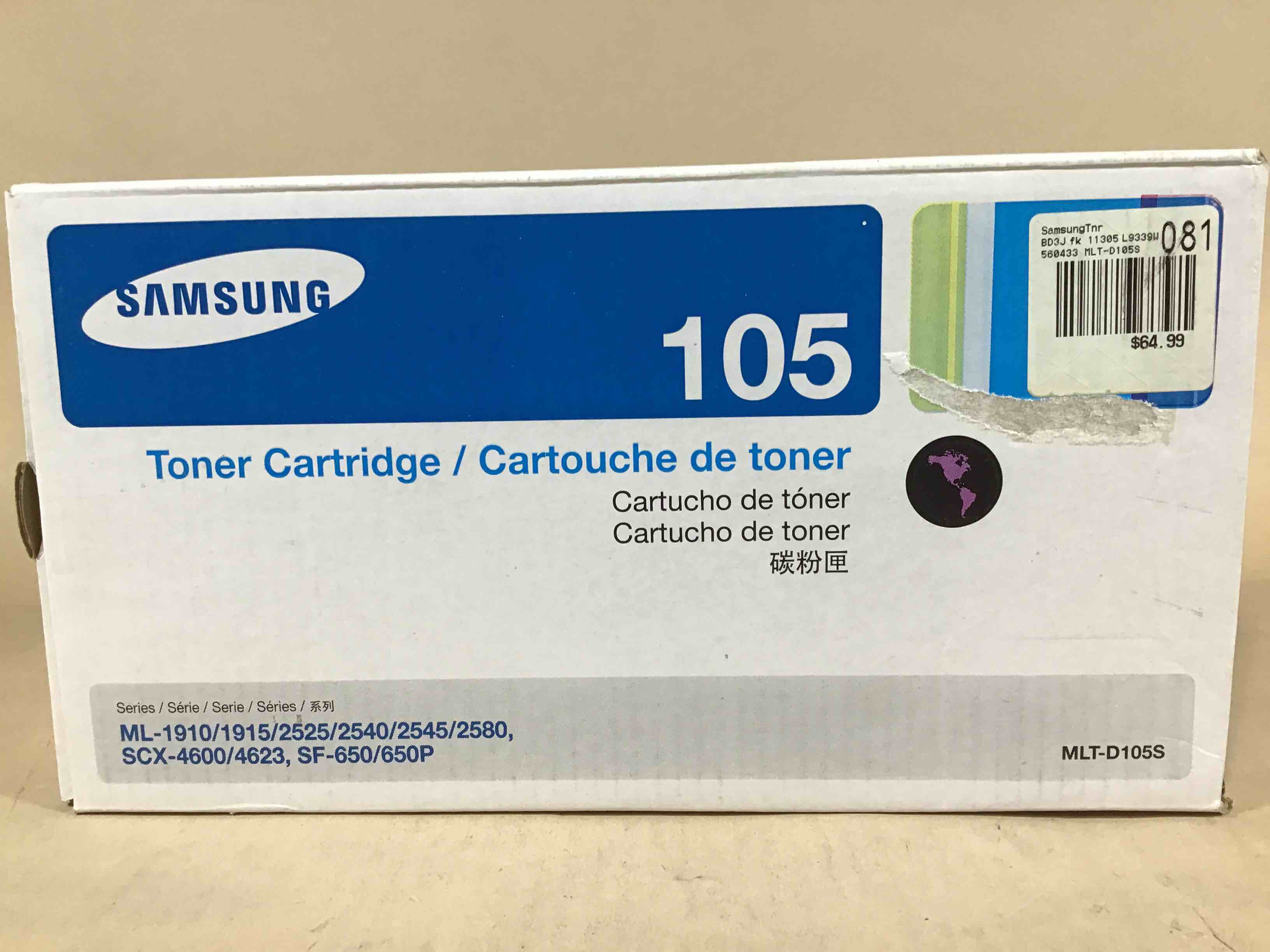 Samsung 105 Toner Cartridge 