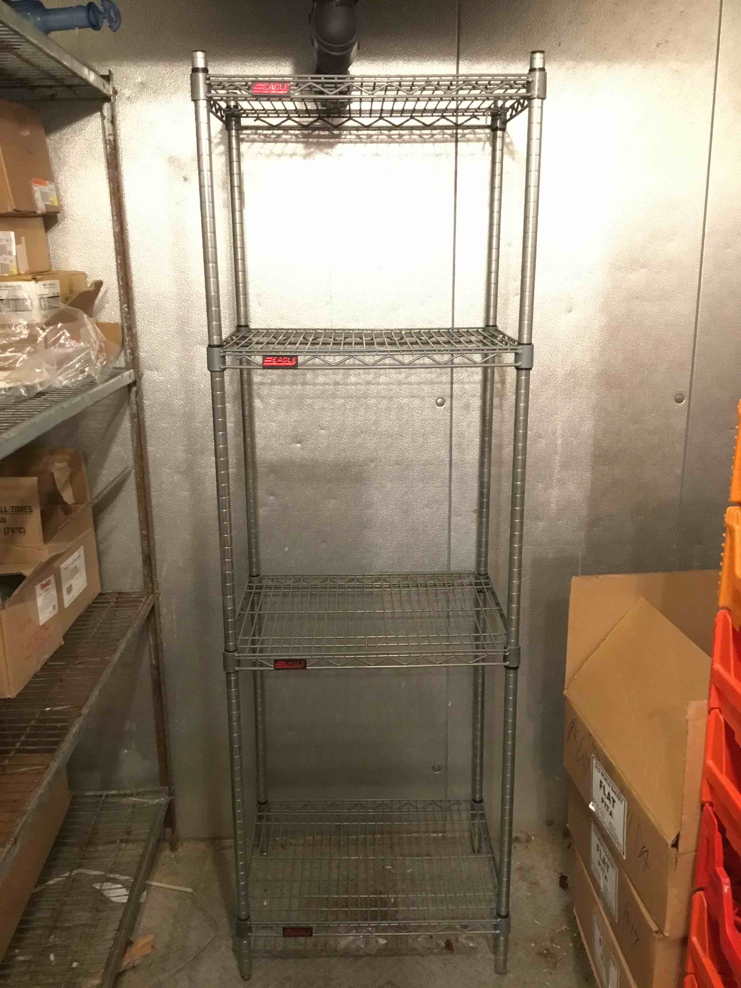 Eagle 4Shelf Wire Storage Rack