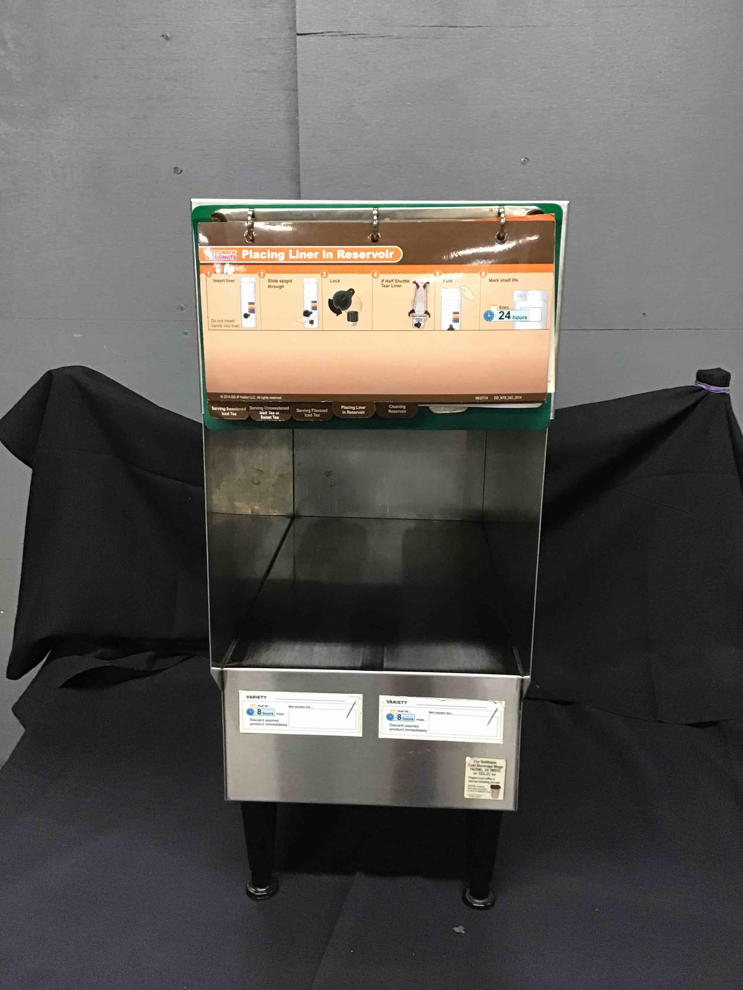 BUNN (ICDD-3) Coffee,Coffee Bean,Tea Dispenser Storage 3 Gal Tank