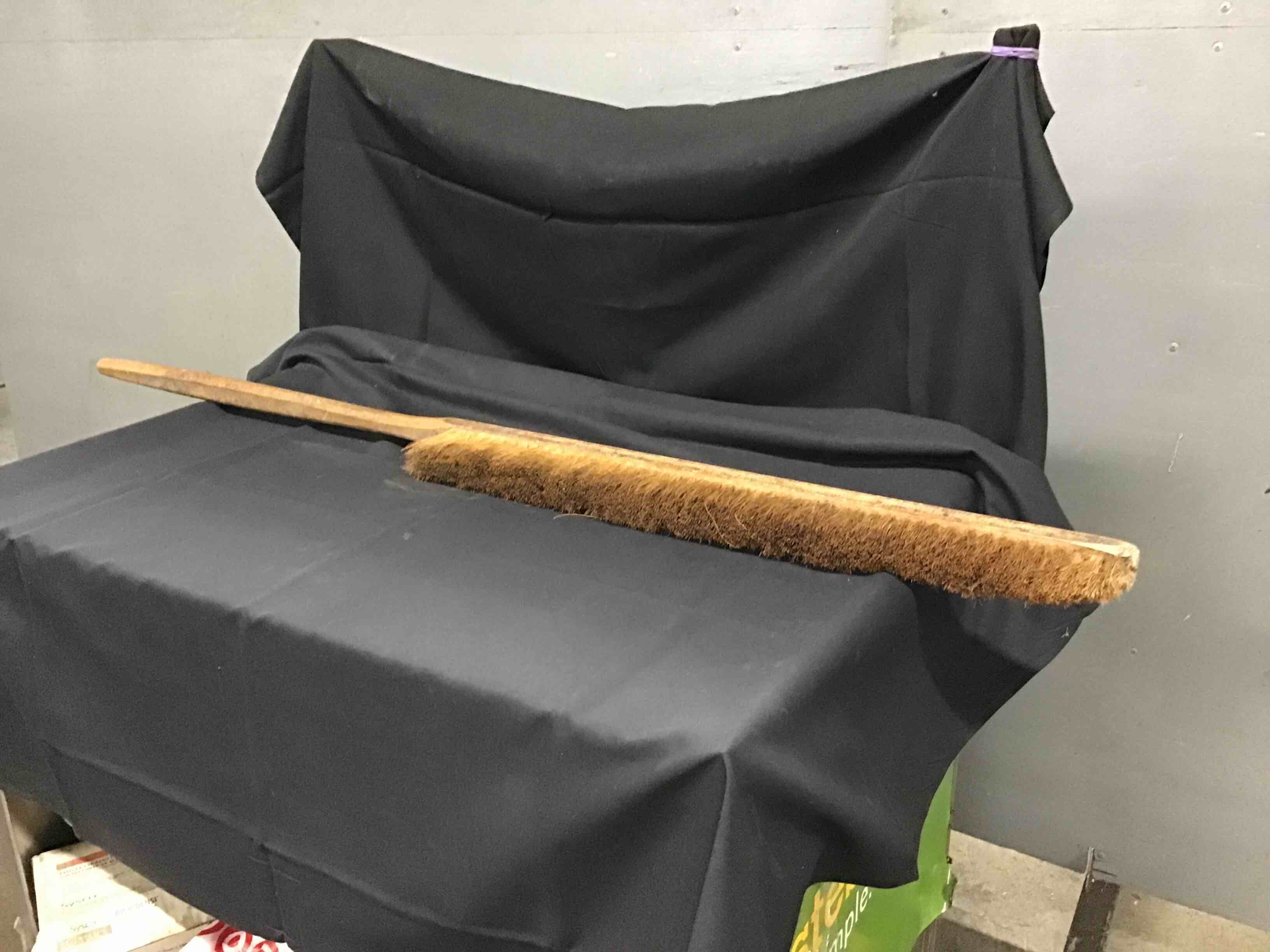 52 INCH WOODEN BRUSH 