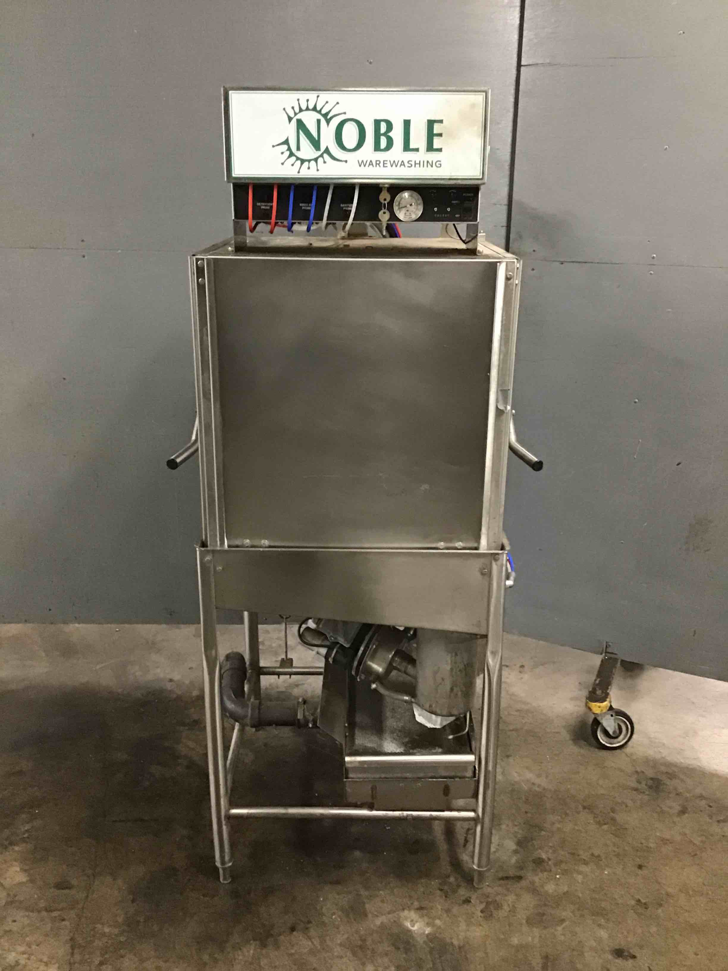 Noble Single Rack Low Temperature Dish Machine
