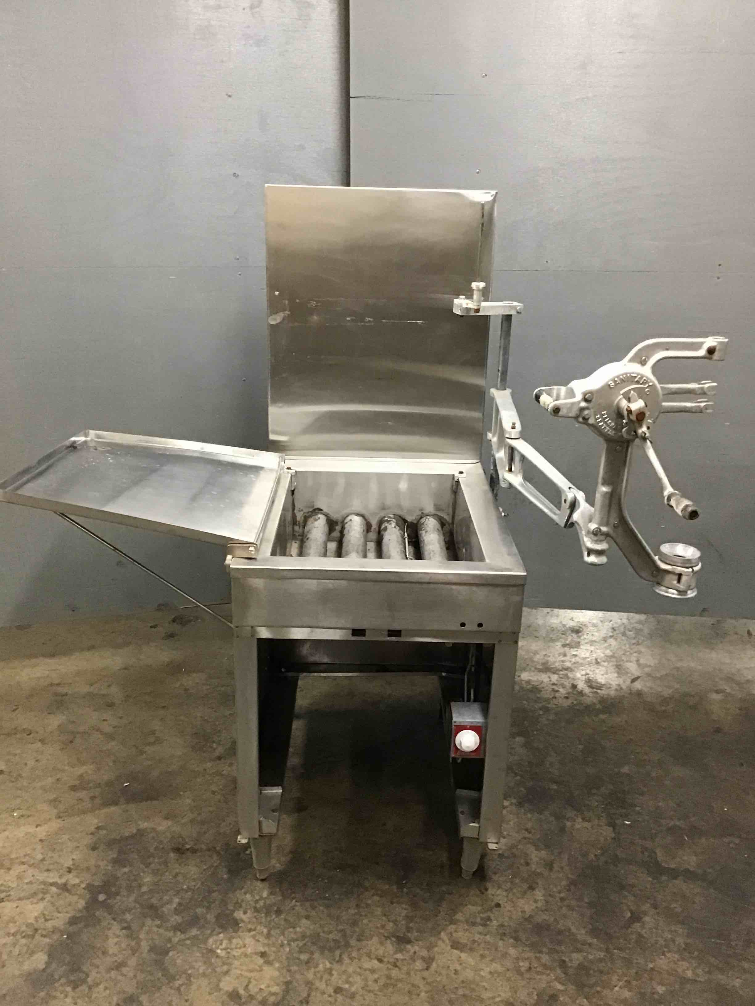 BELSHAW BROS STAINLESS STEEL NATURAL GAS DONUT FRYER 