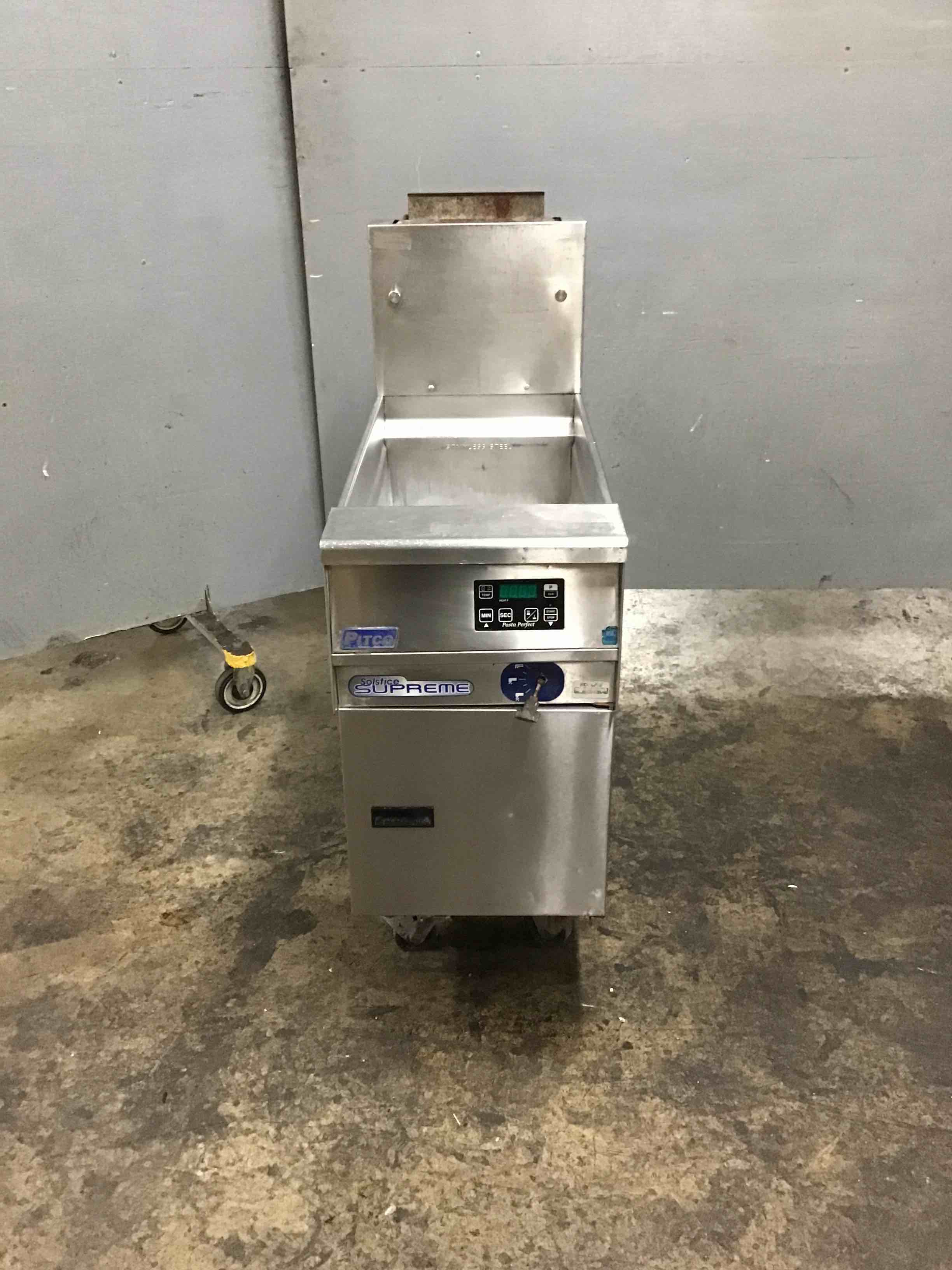 PITCO SOLSTICE SUPREME 12 GALLON STAINLESS STEEL NATURAL GAS PASTA COOKER