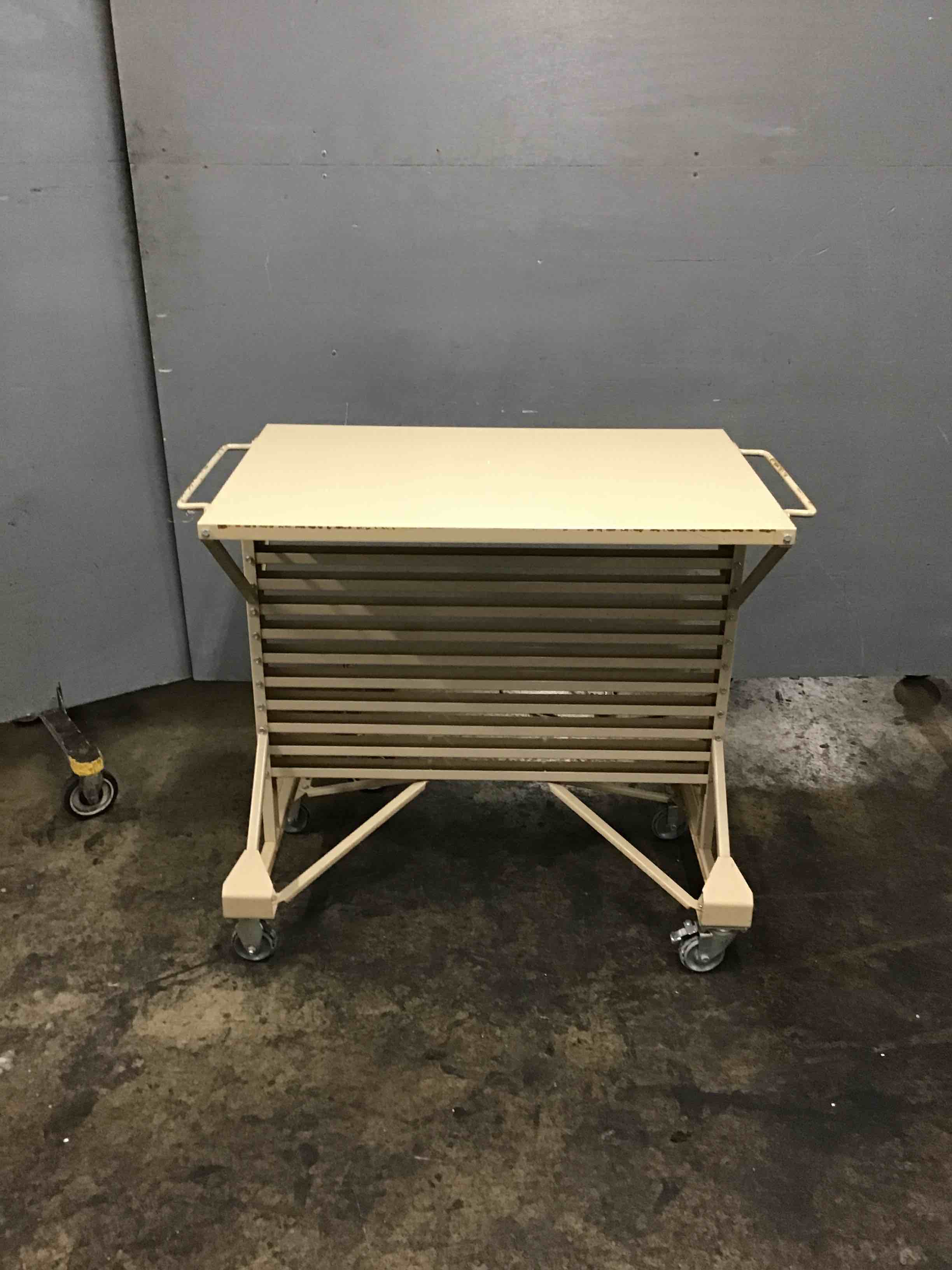 Mobile Metal Drafting Cart