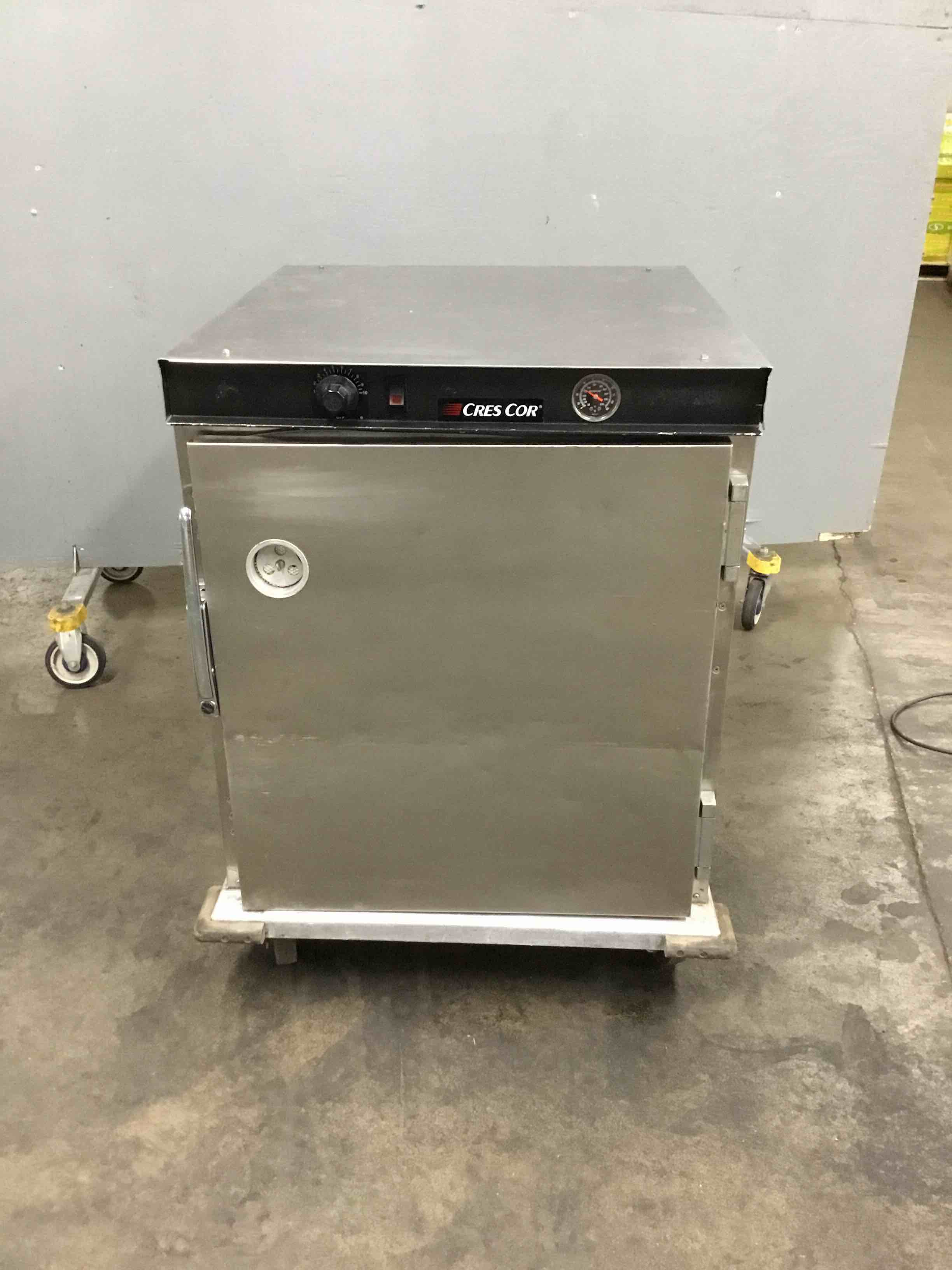 CRES-COR STAINLESS STEEL HALF HIEGHT HEATED MOBILE CABINET