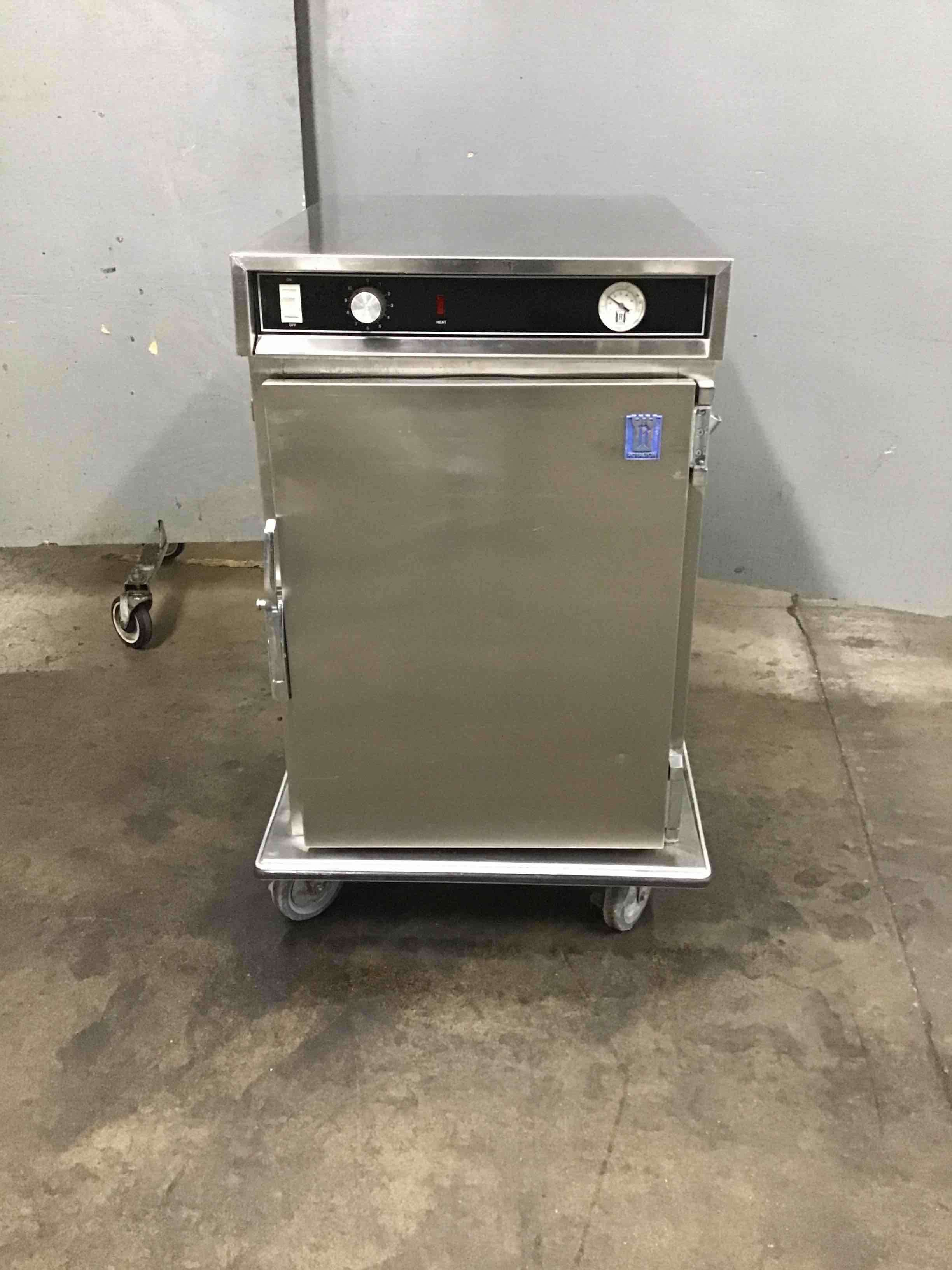 ROYALTON STAINLESS STEEL HALF HEIGHT HEATED MOBILE CABINET