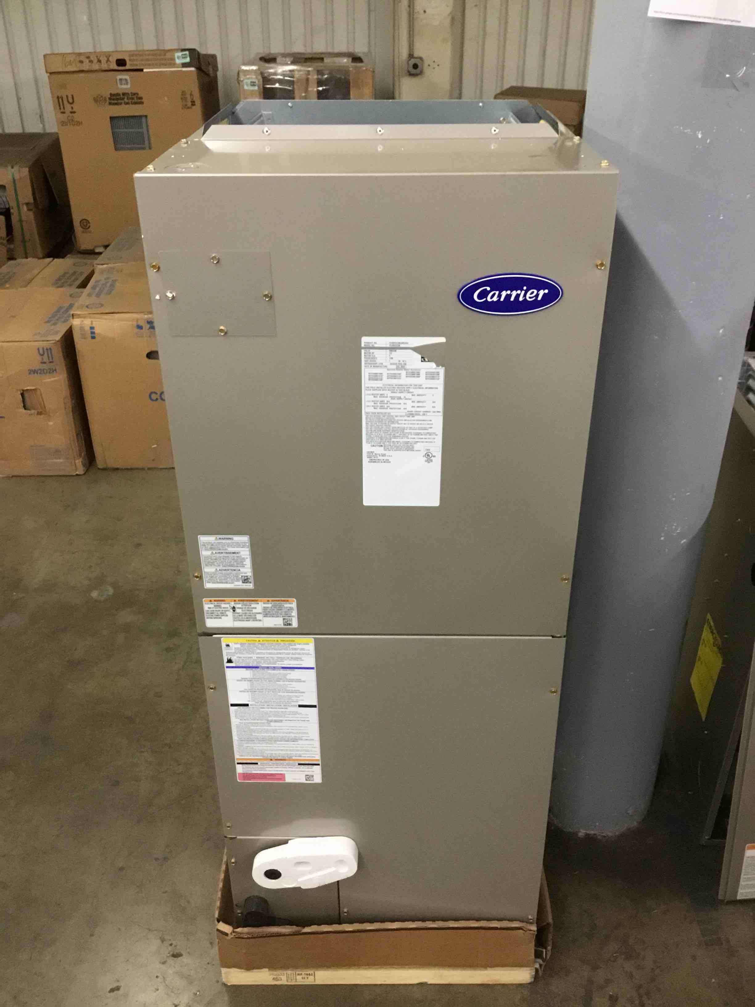 Carrier Communicating Multipoise Variable Speed Fan Coil