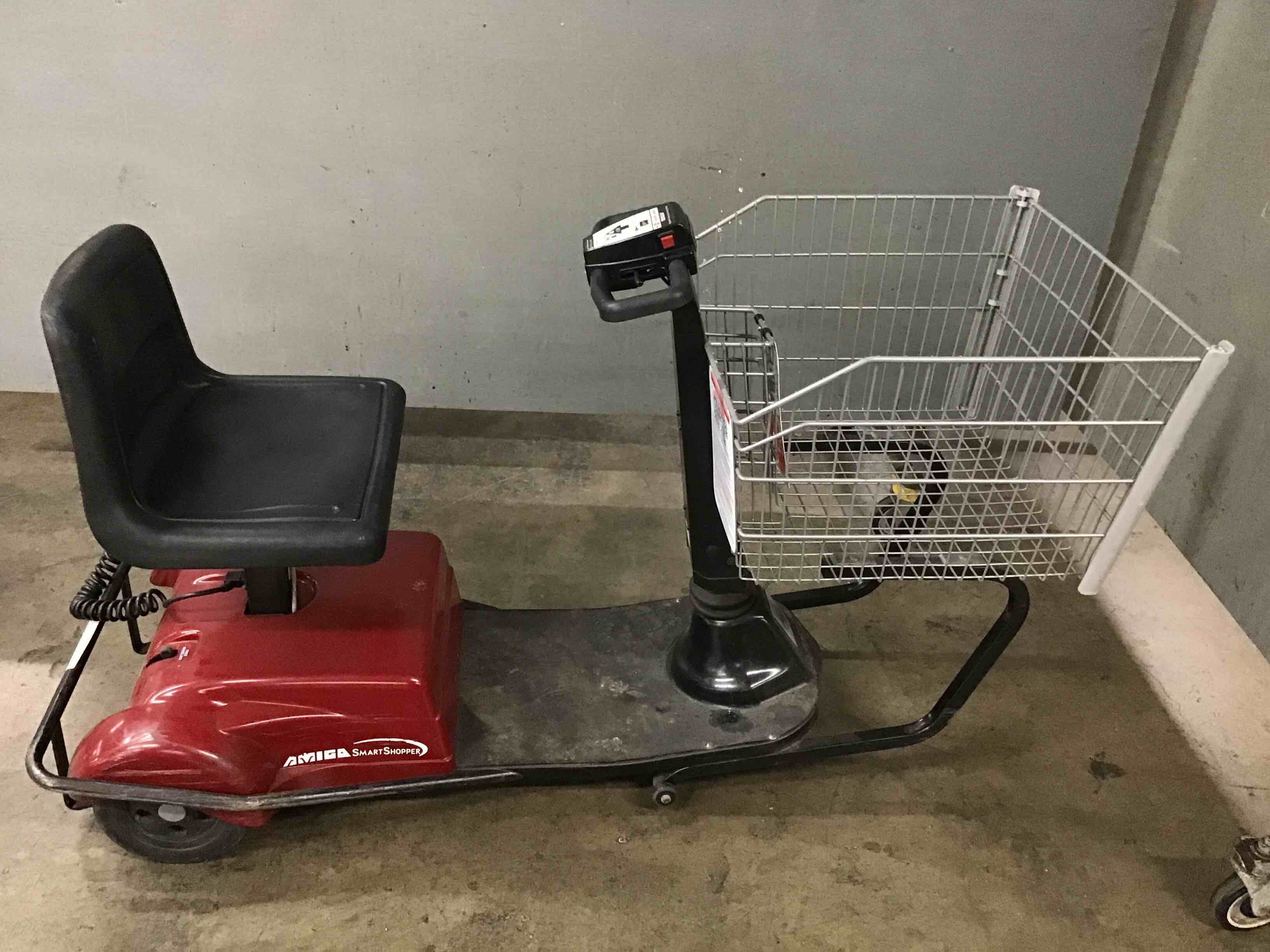 Amigo Smart Shopper Motorized Handicap Shopping Cart