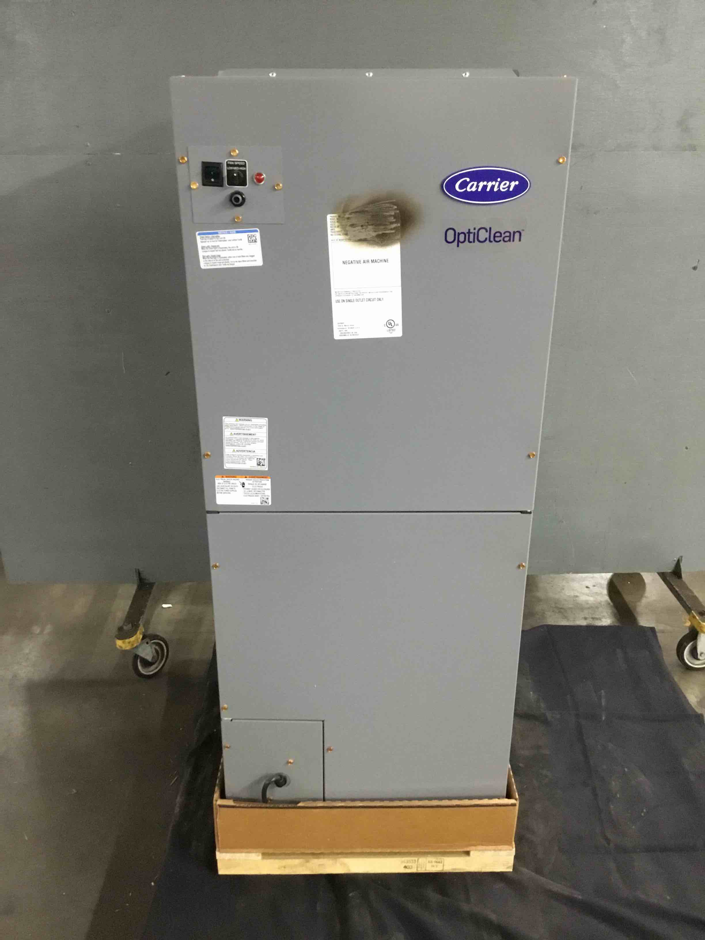 Carrier OptiClean Dual-Mode Air Scrubber And Negative Air Machine