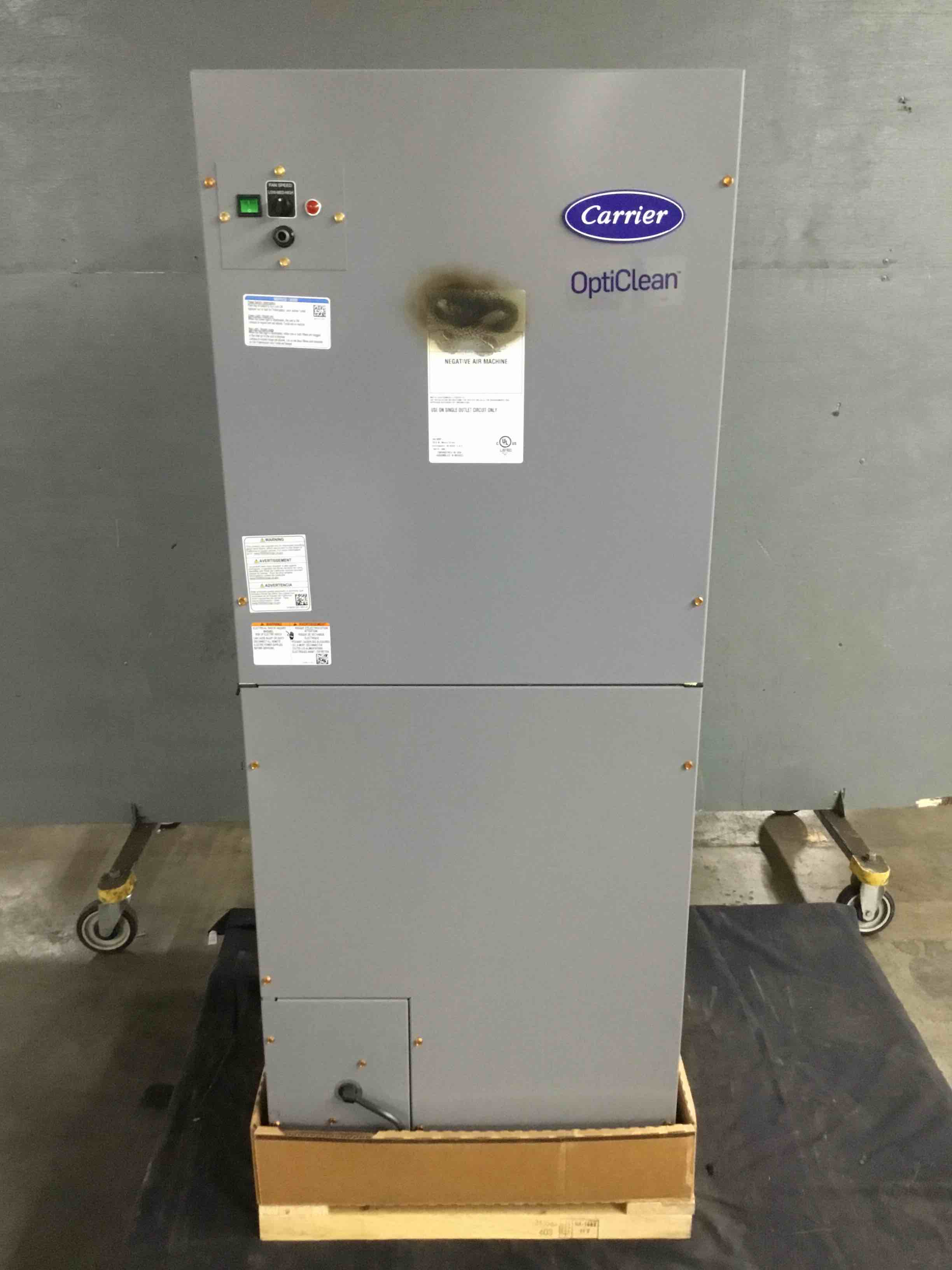 Carrier OptiClean Dual-Mode Air Scrubber And Negative Air Machine