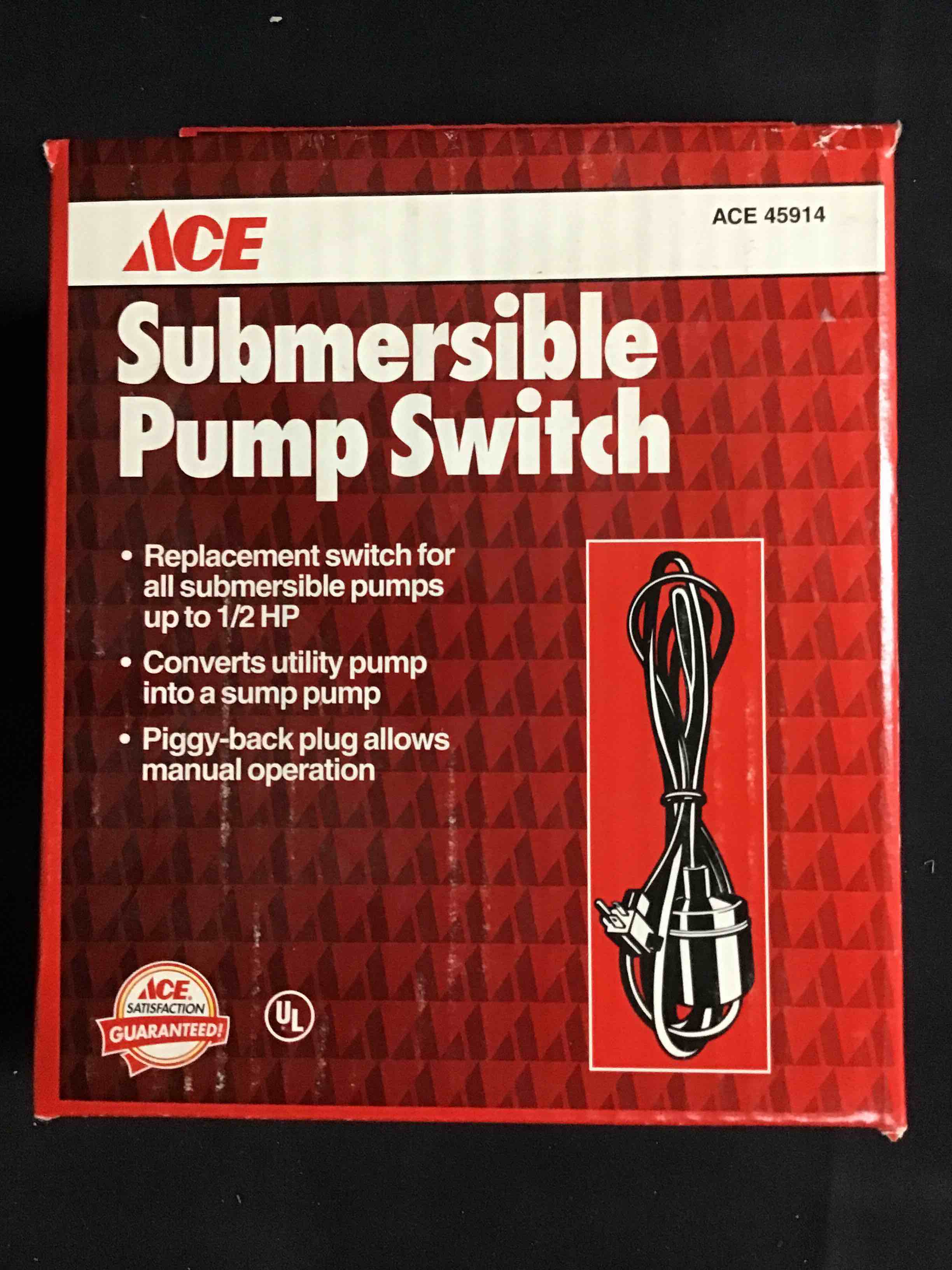 Ace Submersible Pump Switch #45914