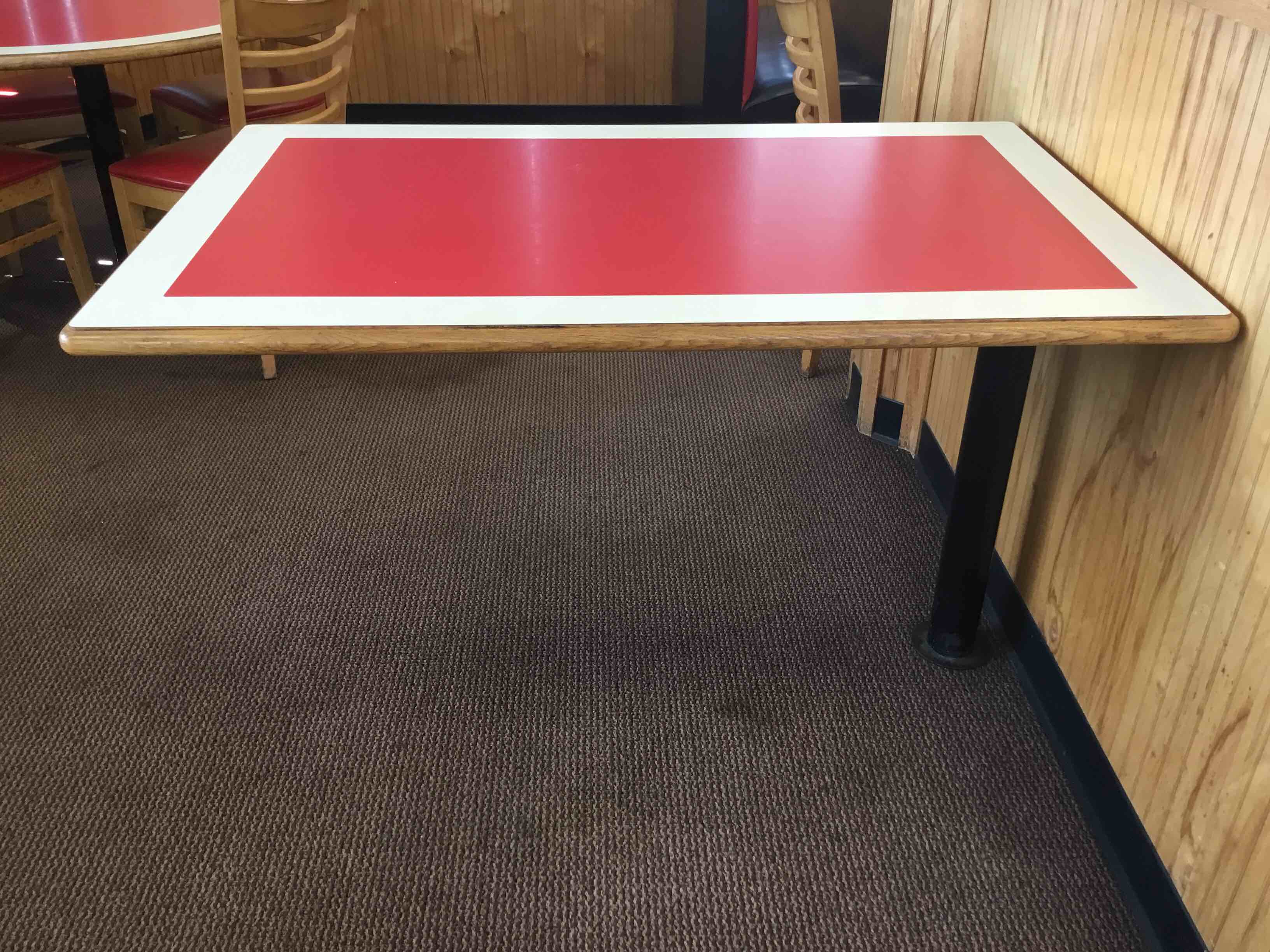 48 Inch Rectangle Wood Formica Top, Top Only