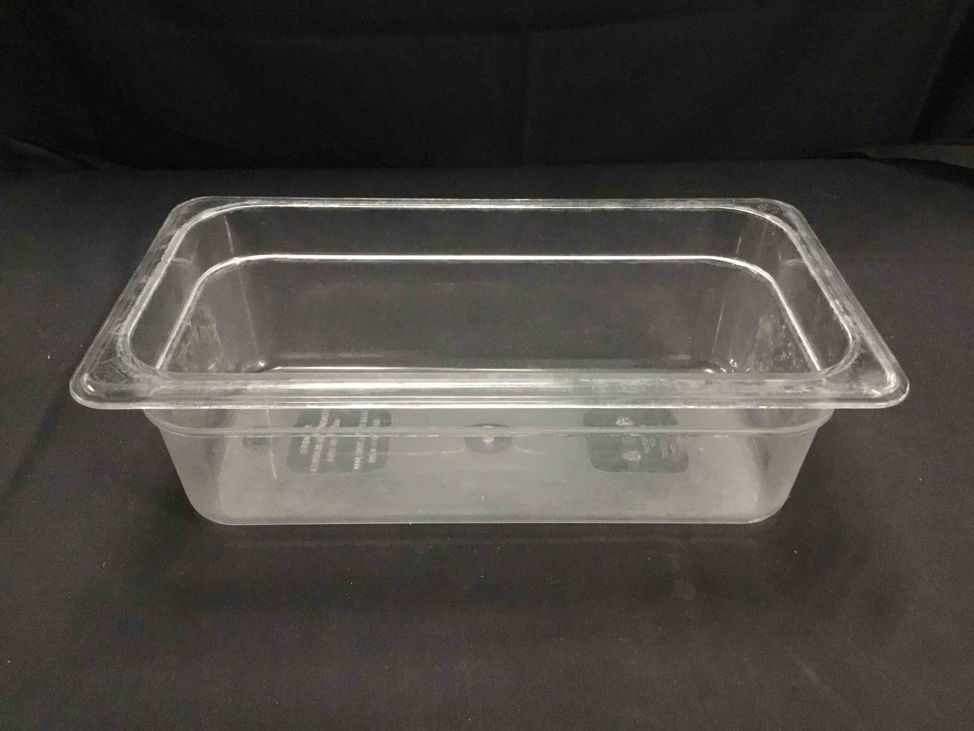 Cambro 4 Inch Deep One Third Size Plastic Insert Pan 