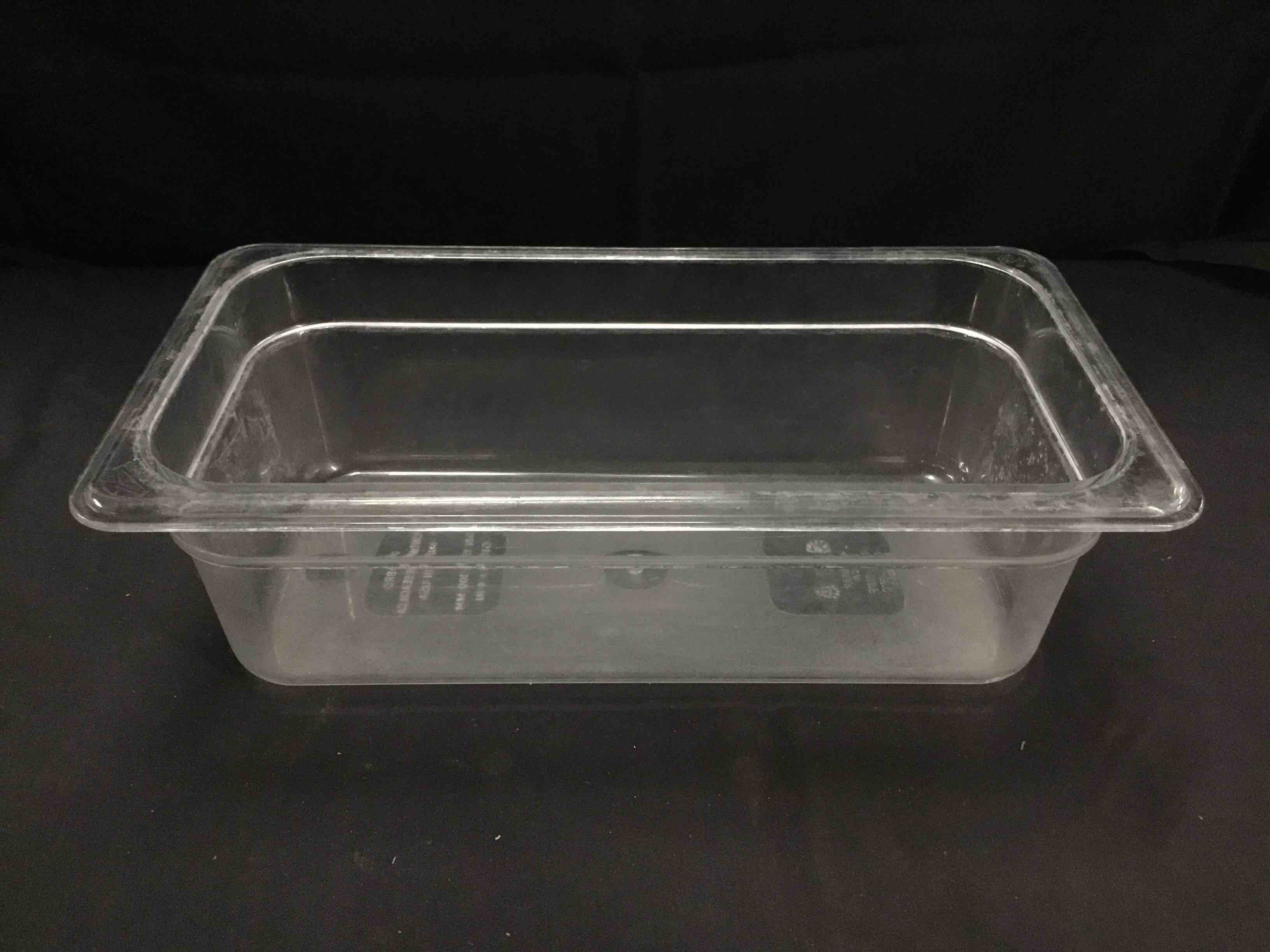 Cambro 4 Inch Deep One Third Size Plastic Insert Pan 