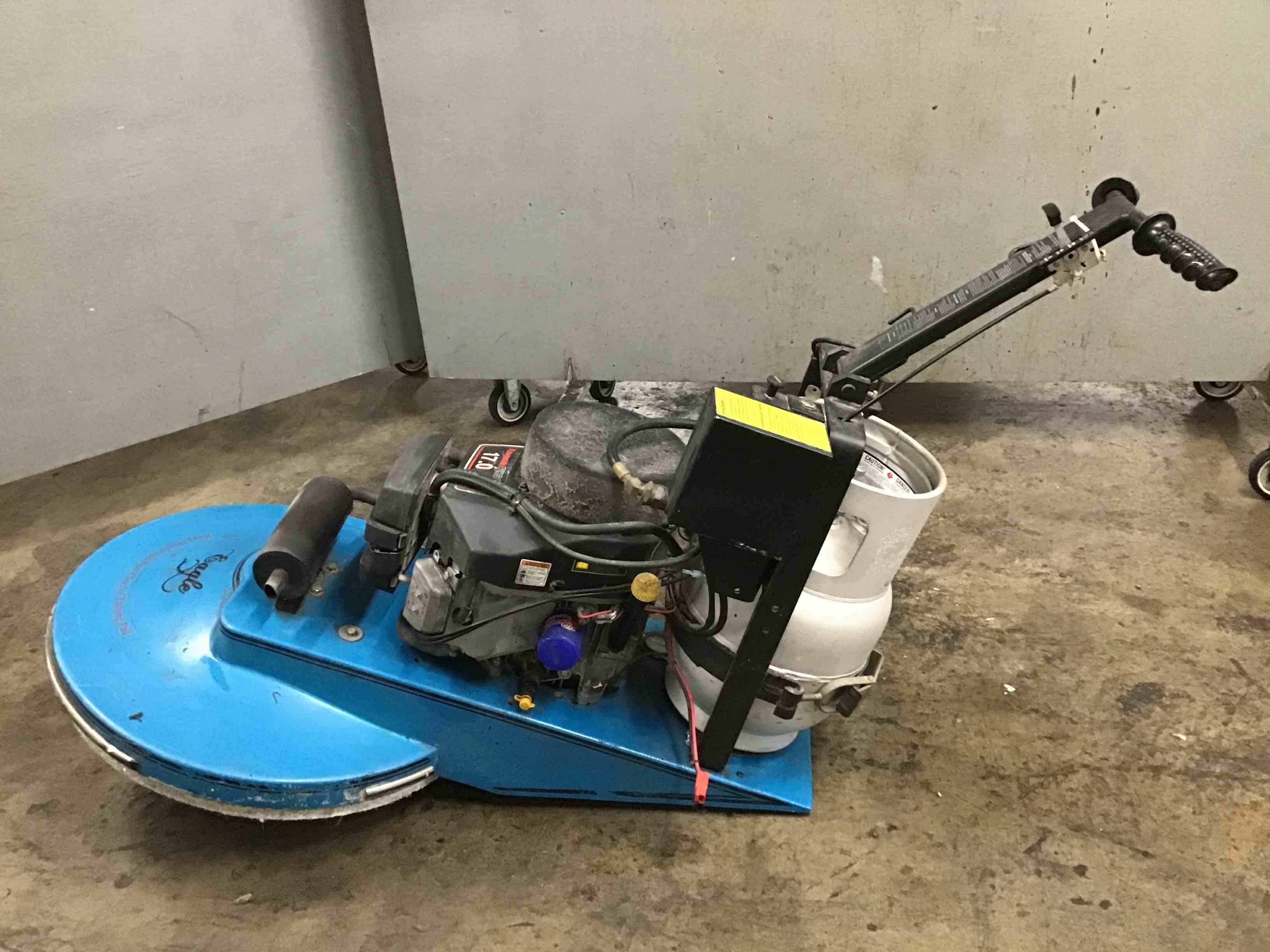 Eagle Propane Buffer Burnisher Contractor Series Kawasaki 17 Hp Engine 21 Inch With Pad Holder 2000 rpm Steel Tank 12 Volt Battery Starter