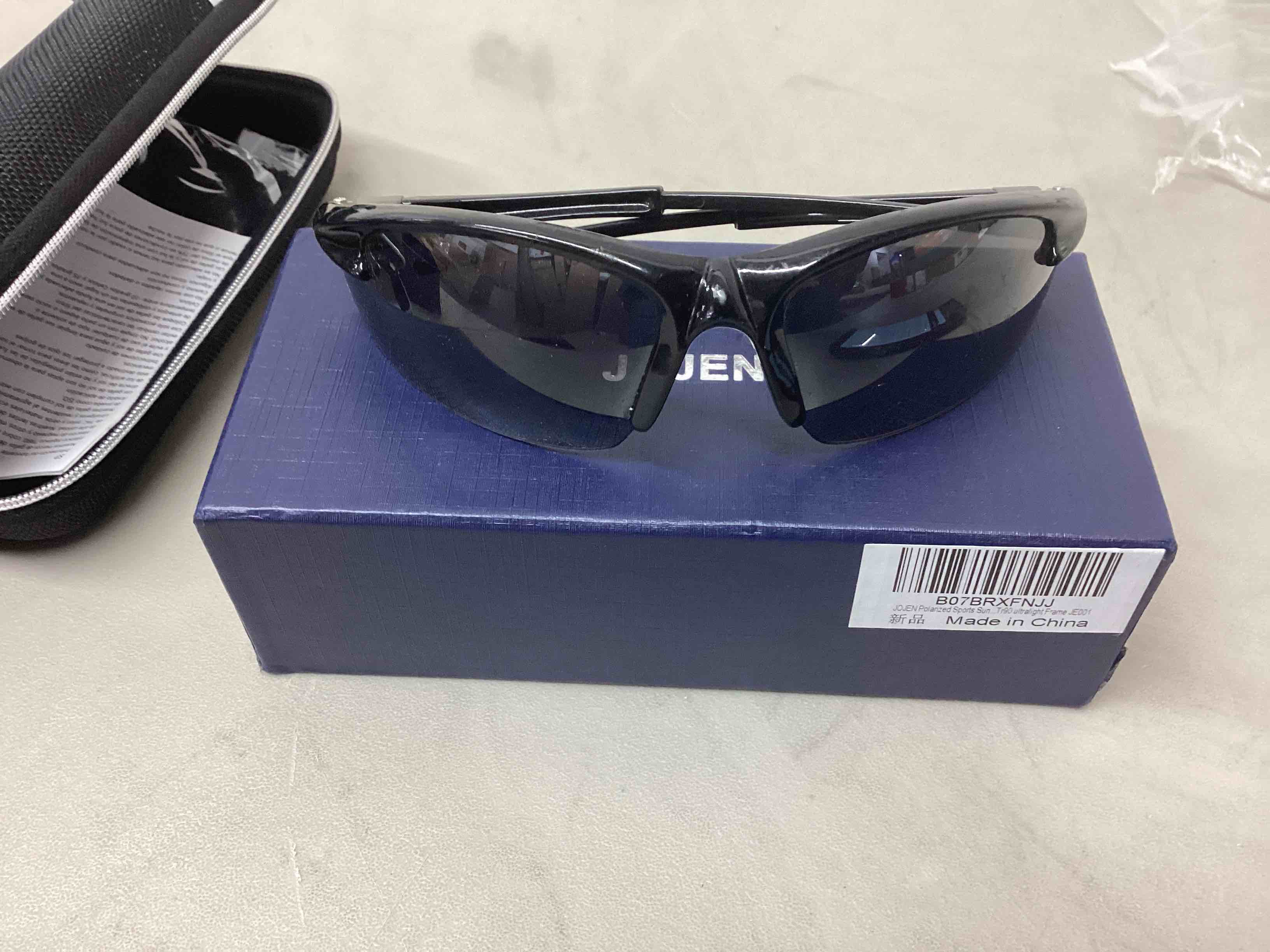 JOJEN Sports Sunglasses for Women Men Running Driving Cycling Fishing Sun Glasses 100% UV Protection Goggles JE001