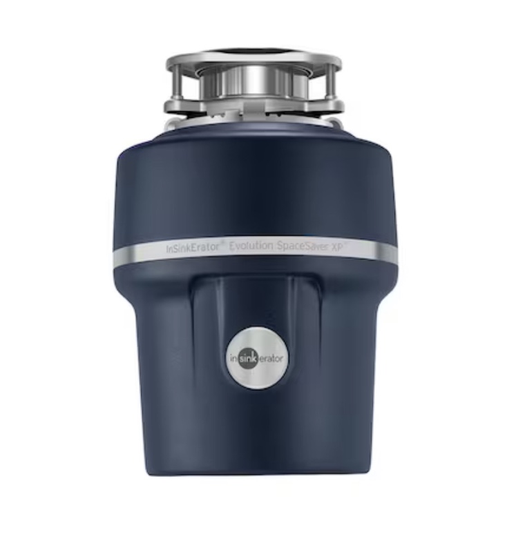 InSinkErator Evolution SpaceSaver XP Non-corded 3/4-HP Continuous Feed Noise Insulation Garbage Disposal