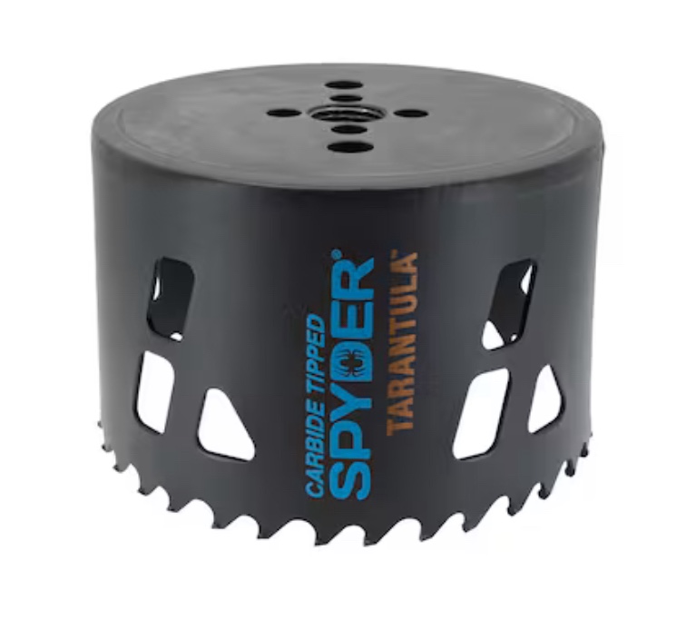 Spyder Tarantula 4-in Carbide-tipped Non-arbored Hole Saw