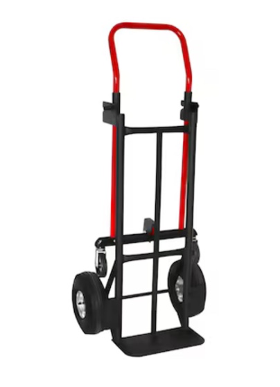 Milwaukee 800-lb Capacity 4-Wheel Multiple Colors/Finishes Steel Convertible Hand Truck