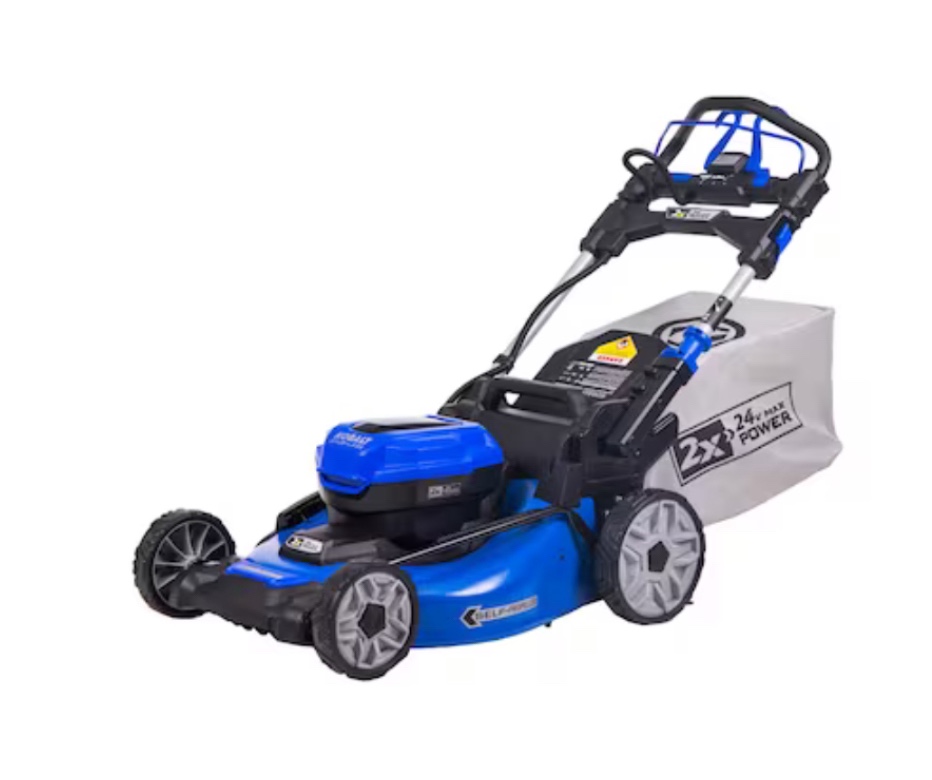 Kobalt 2x24 48-volt 20-in Cordless Self-propelled 5 Ah (2-Batteries NOT Included) Charger included 