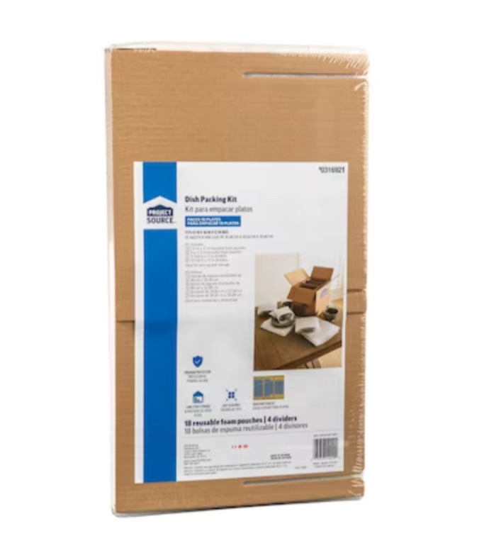Project Source 12-in x 16-in Dish Packing Kit