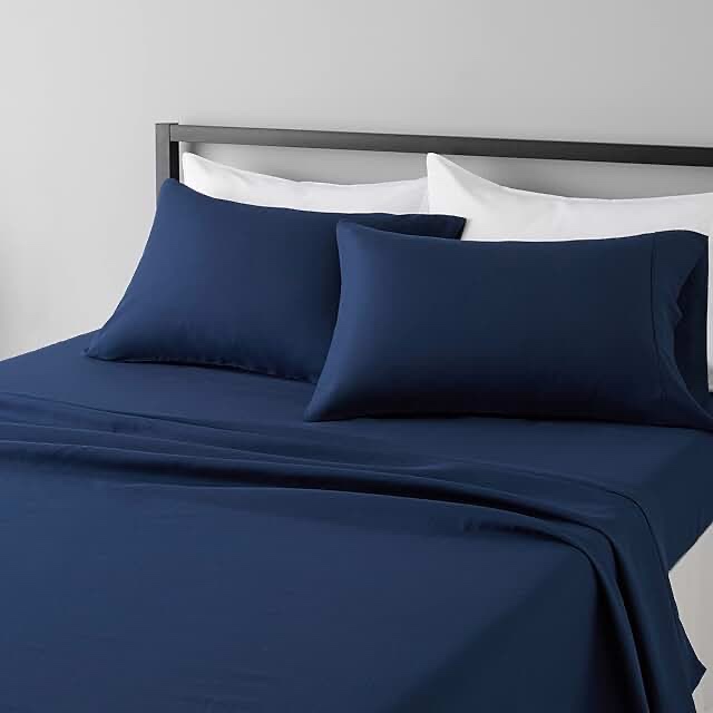 Blue Bed Sheet Set 