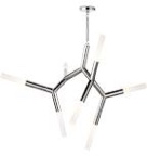 Traveler Chandelier Polished Nickel Chandelier by Houzz 