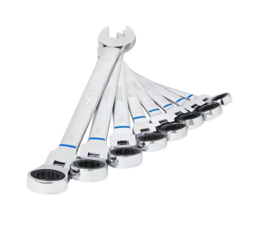 Kobalt 6-Piece Set Metric Flexible Head Ratchet Wrench